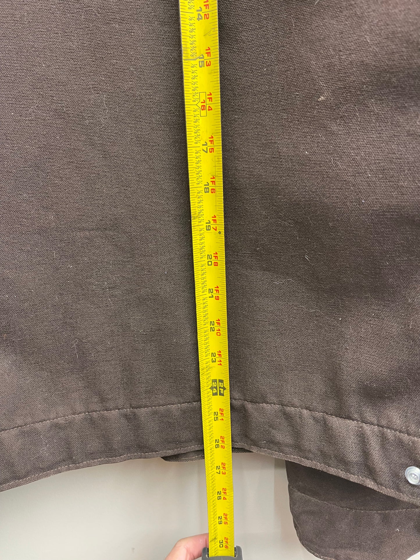 Carhartt Detroit Jacket – J97 DKB – Dark Brown – Blanket Lined Size 2XL ( Fit size XL)