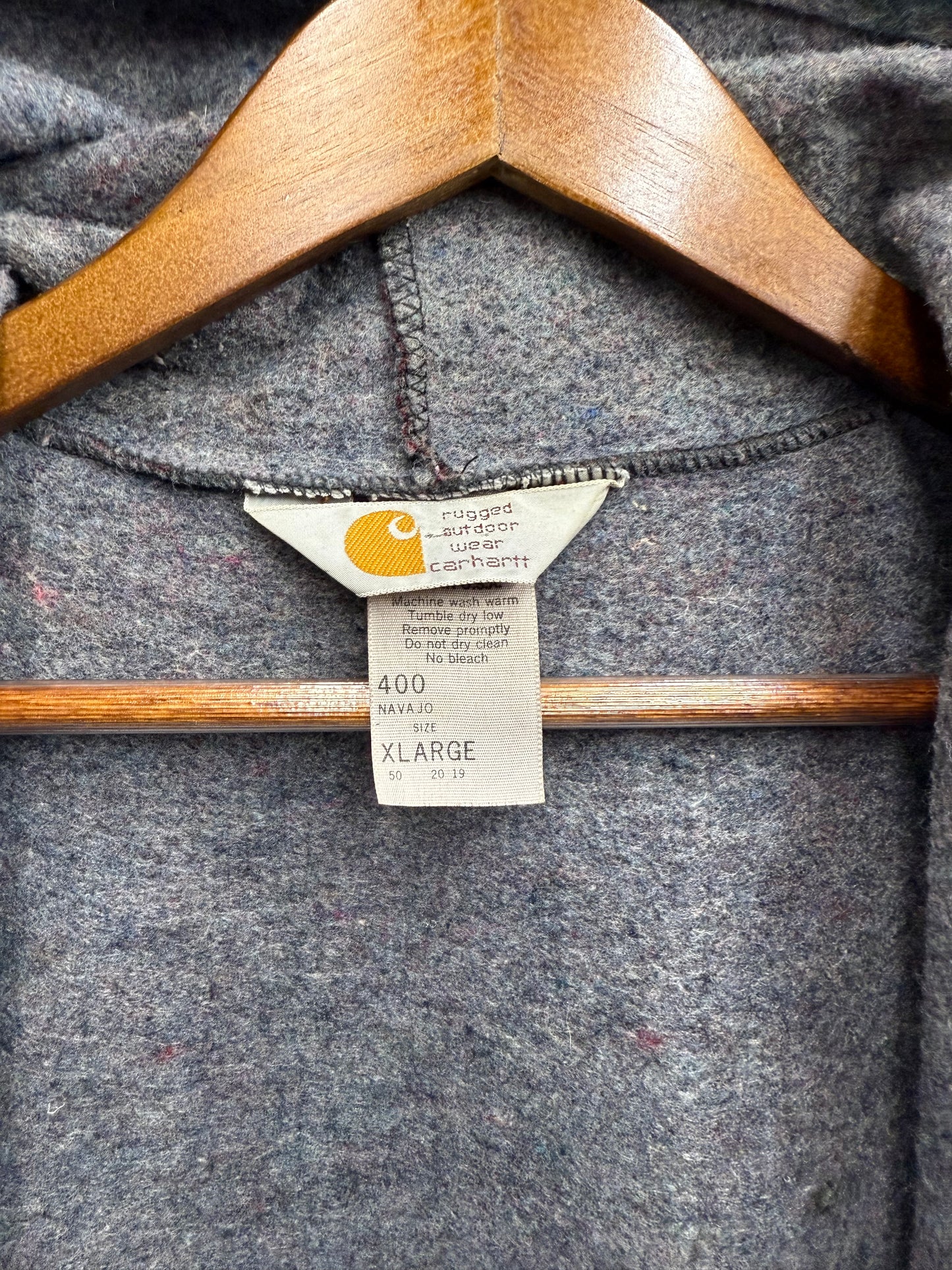 Vintage Carhartt Southwestern Aztec Navajo Hooded Jacket β VERY RARE β XL π΅π₯( Fit size L)