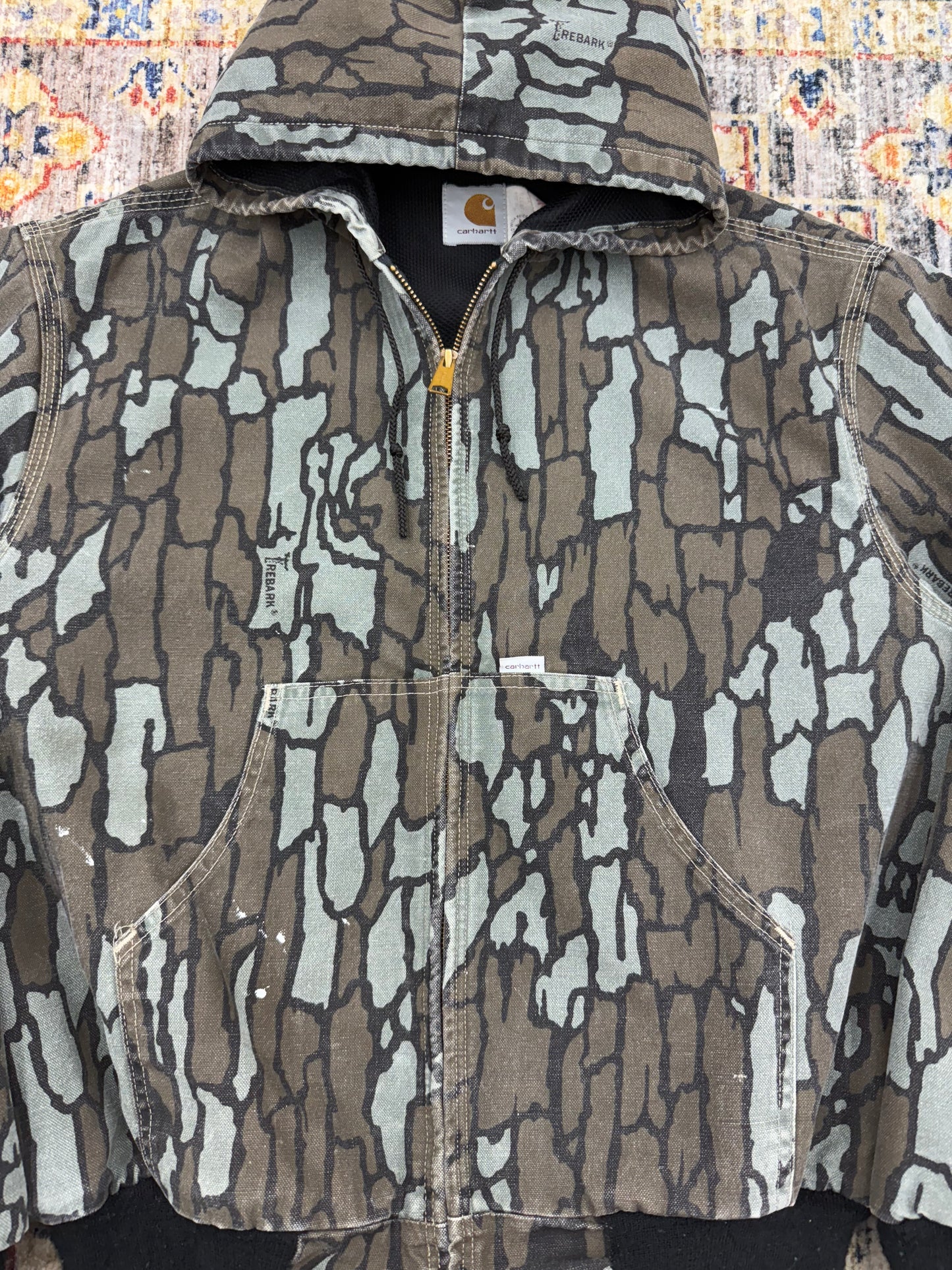 Vintage carhartt hoodie jacket size M/L