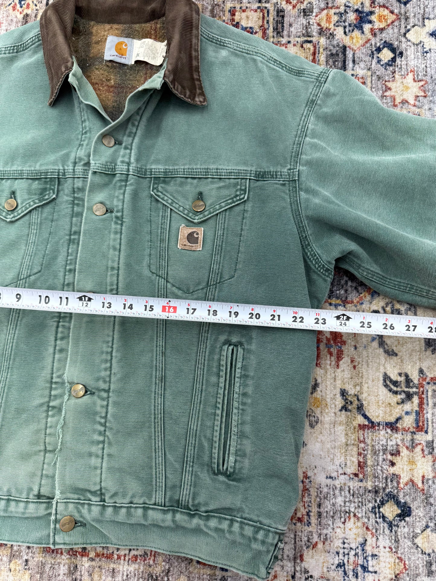 Vtg Carhartt Jacket Mens L
