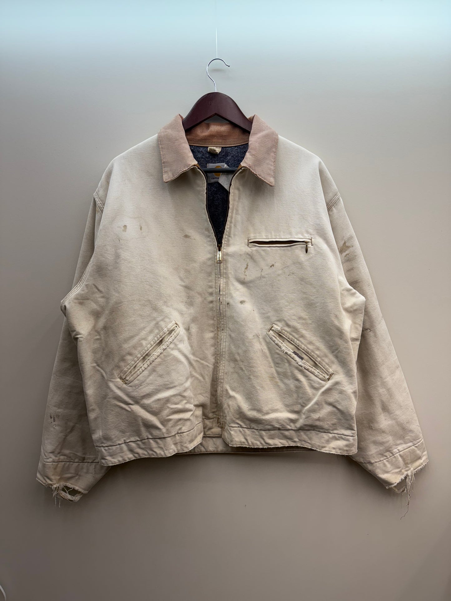 Vintage carhartt Detroit Jacket size L