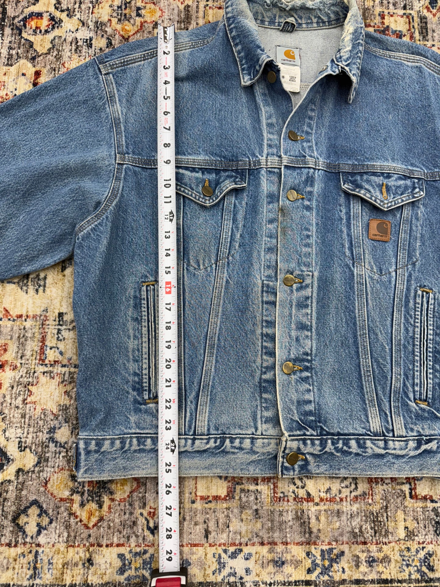 Vtg Carhartt Jacket Mens L