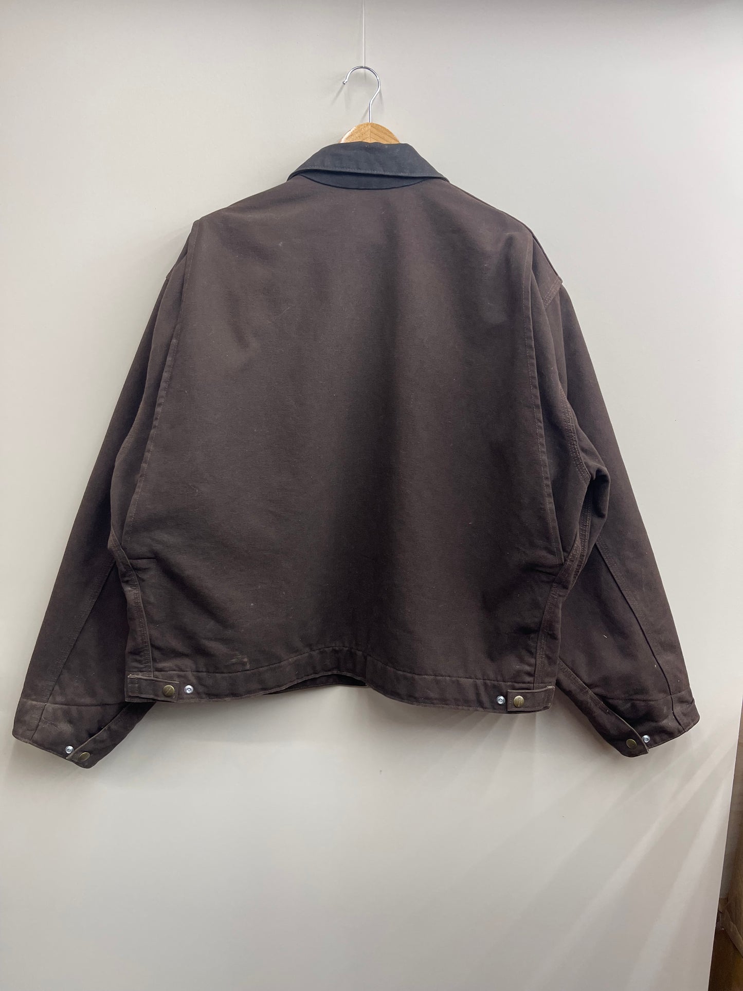 Carhartt Detroit Jacket – J97 DKB – Dark Brown – Blanket Lined Size 2XL ( Fit size XL)