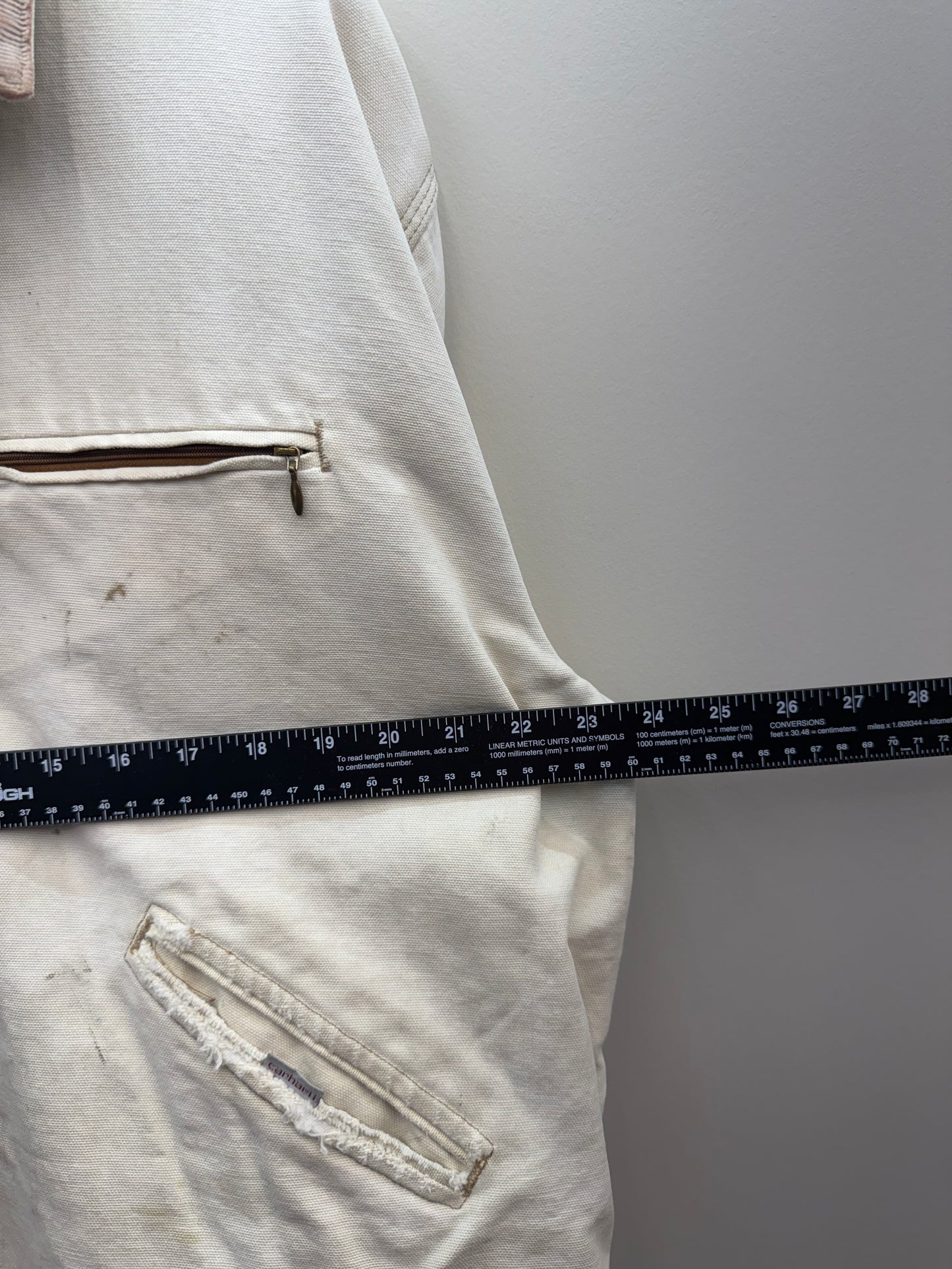 Vintage carhartt Detroit Jacket size L