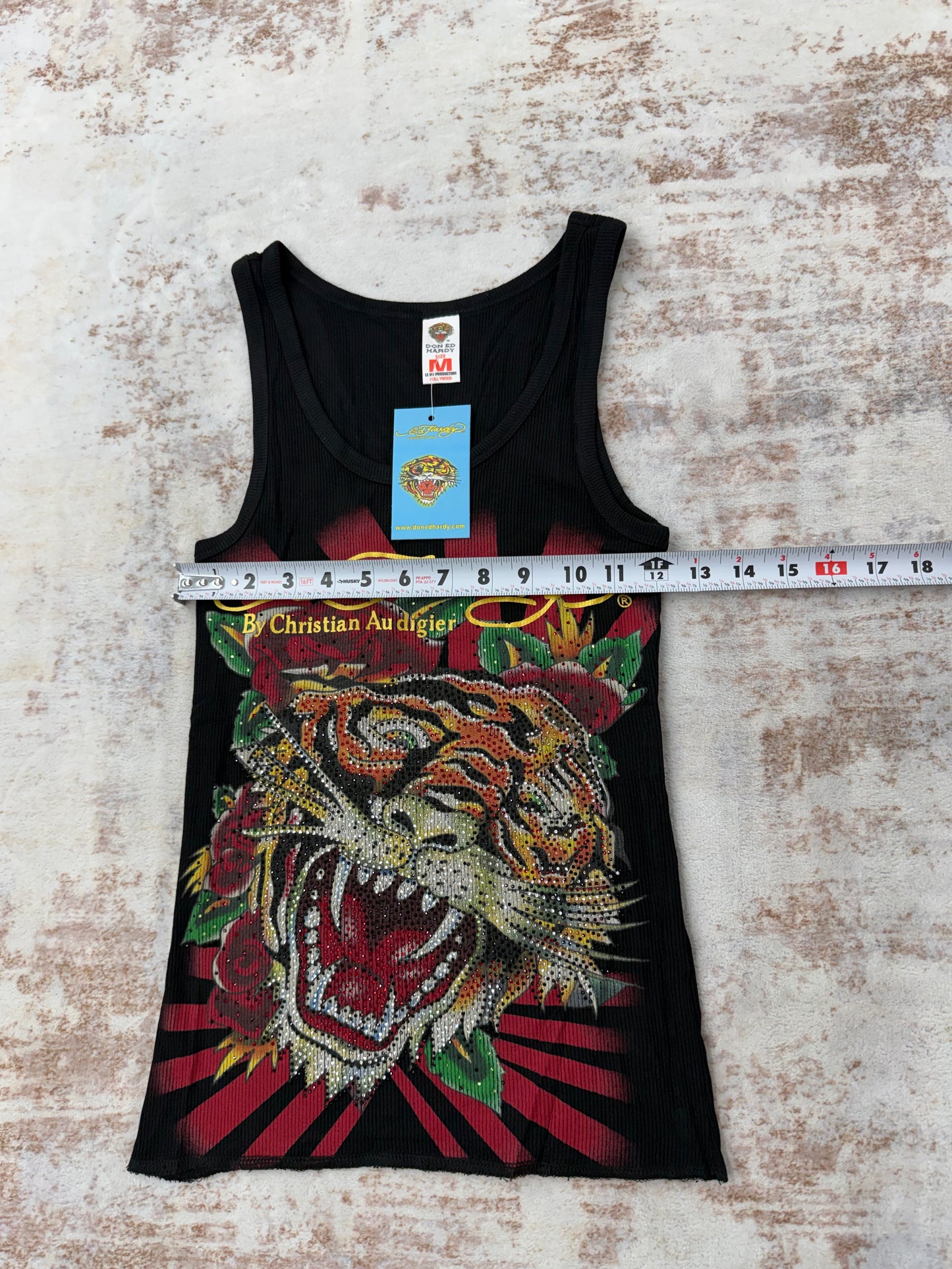 ( new) 2000sVintage Ed Hardy by Christian Audigier Tank Tops