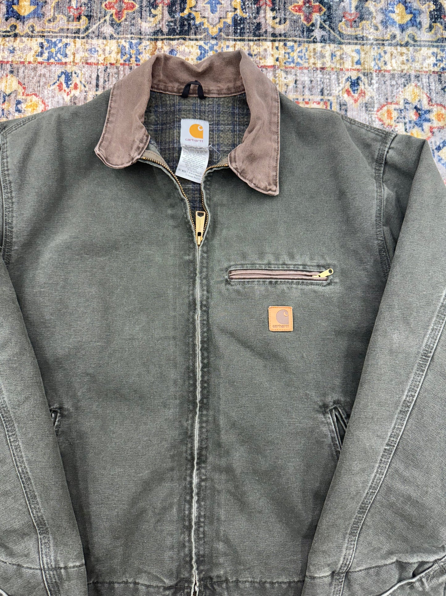 Vintage carhartt jacket detroit size L/XL