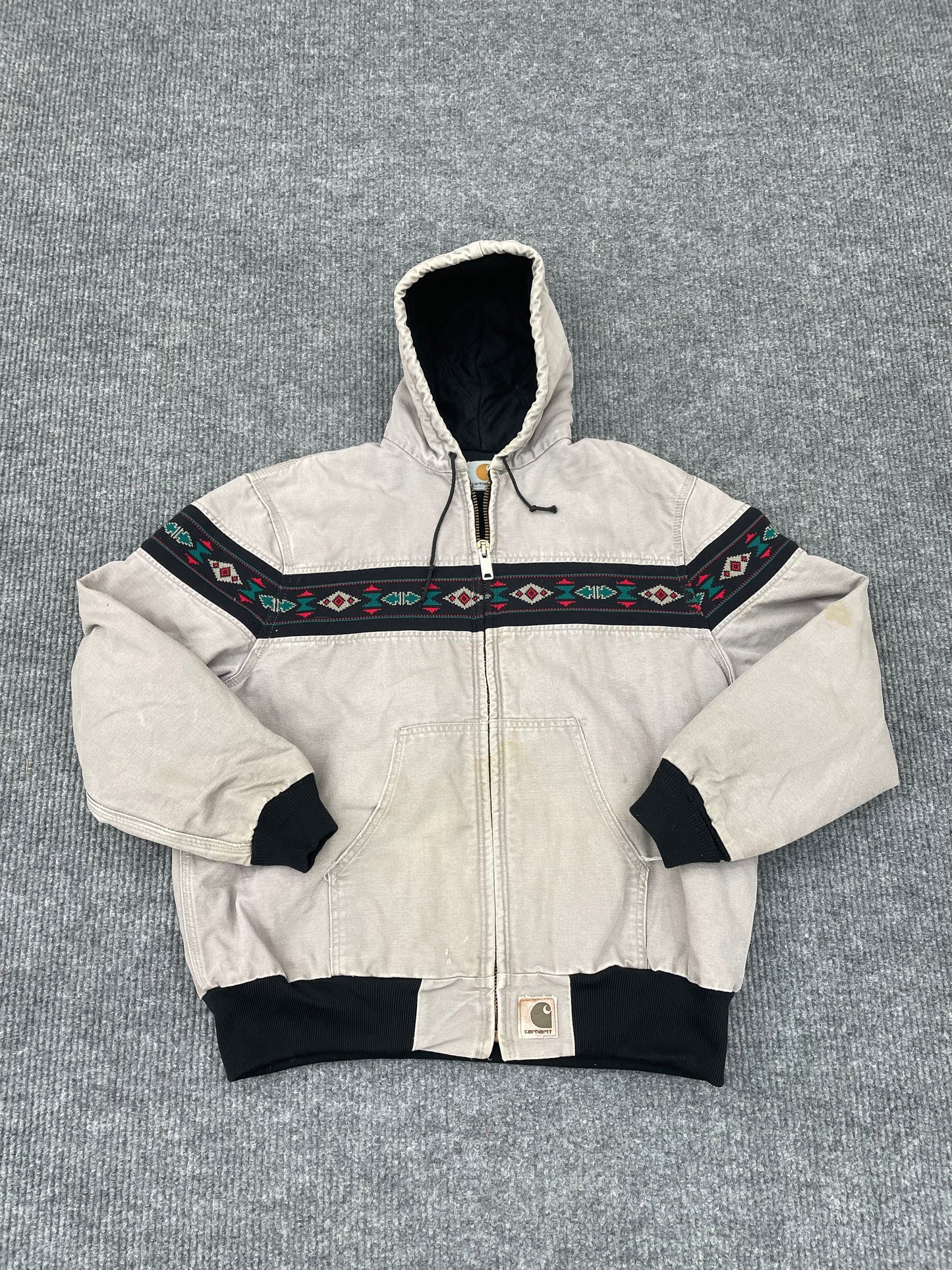 Vintage Carhartt Aztec Jacket Size L