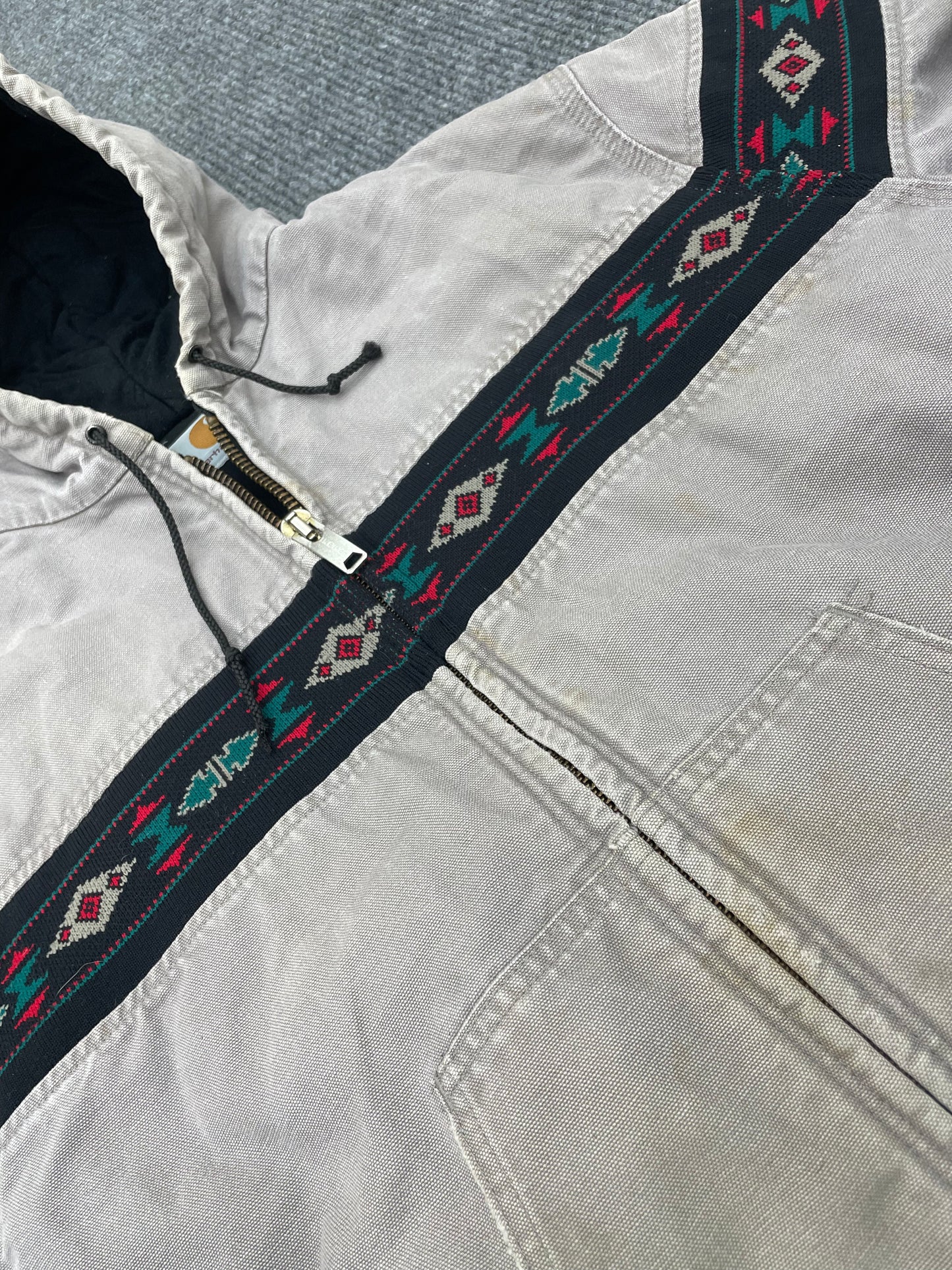 Vintage Carhartt Aztec Jacket Size L