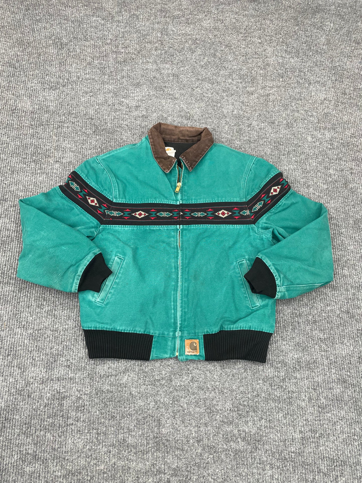 Vintage Carhartt Aztec Jacket Size L
