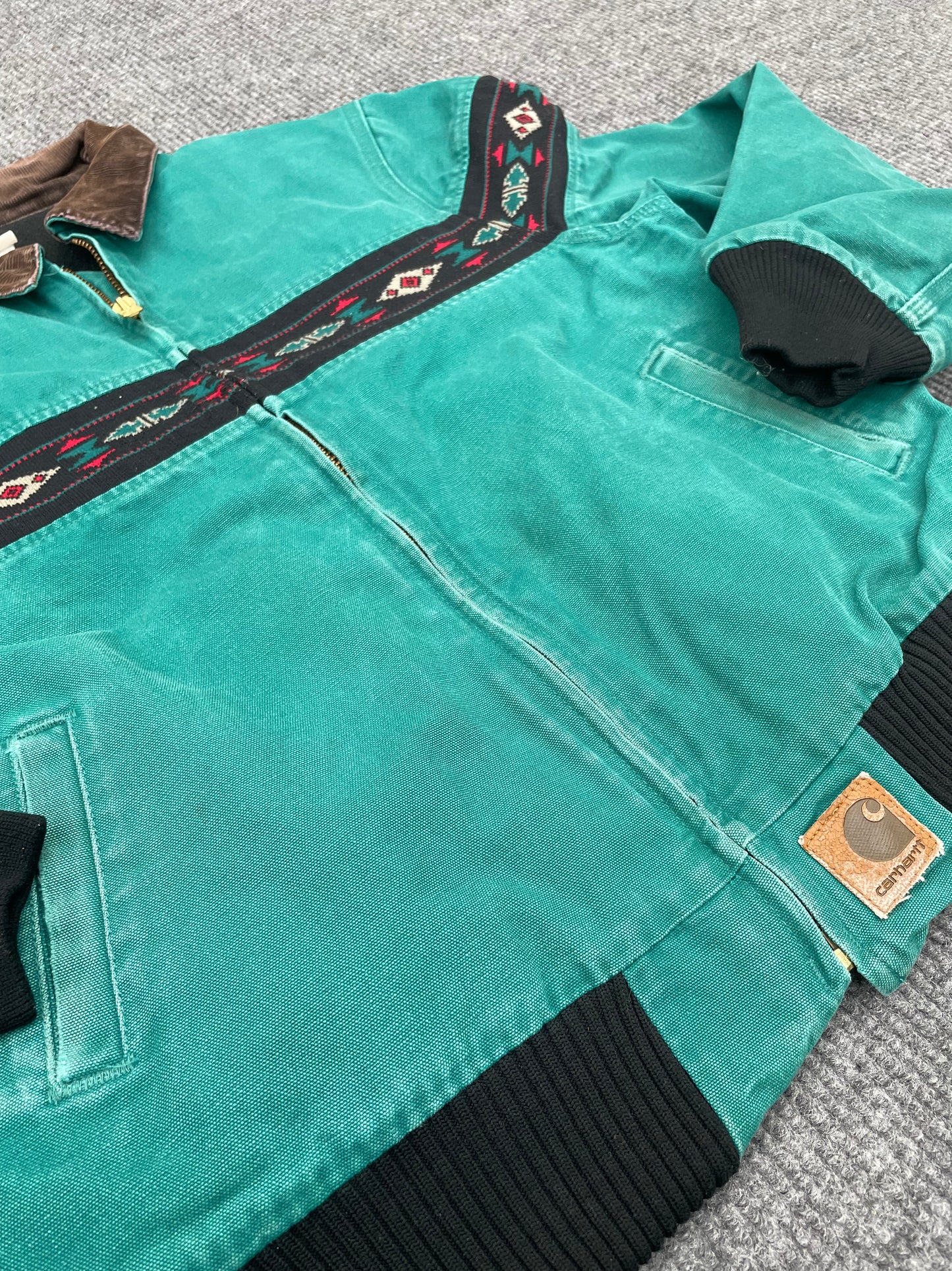 Vintage Carhartt Aztec Jacket Size L