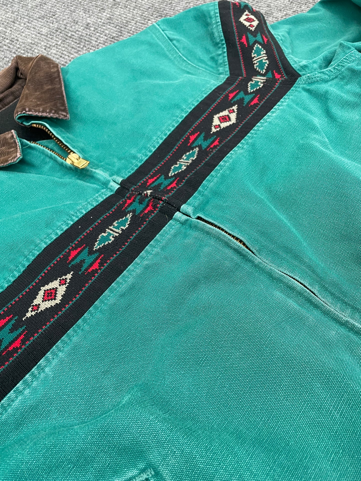 Vintage Carhartt Aztec Jacket Size L