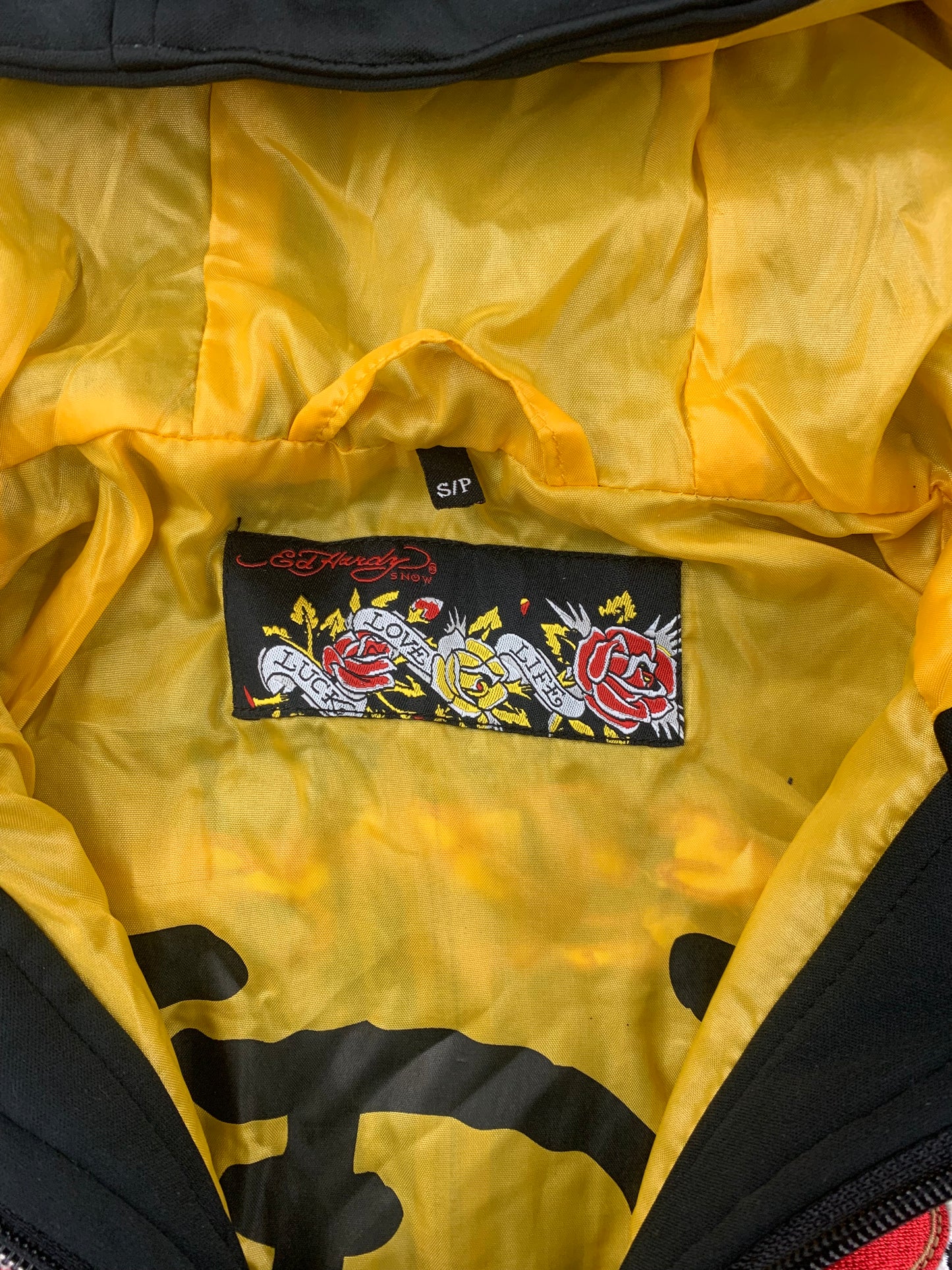 2000s Ed Hardy hoodie jacket women’s size S/M/L