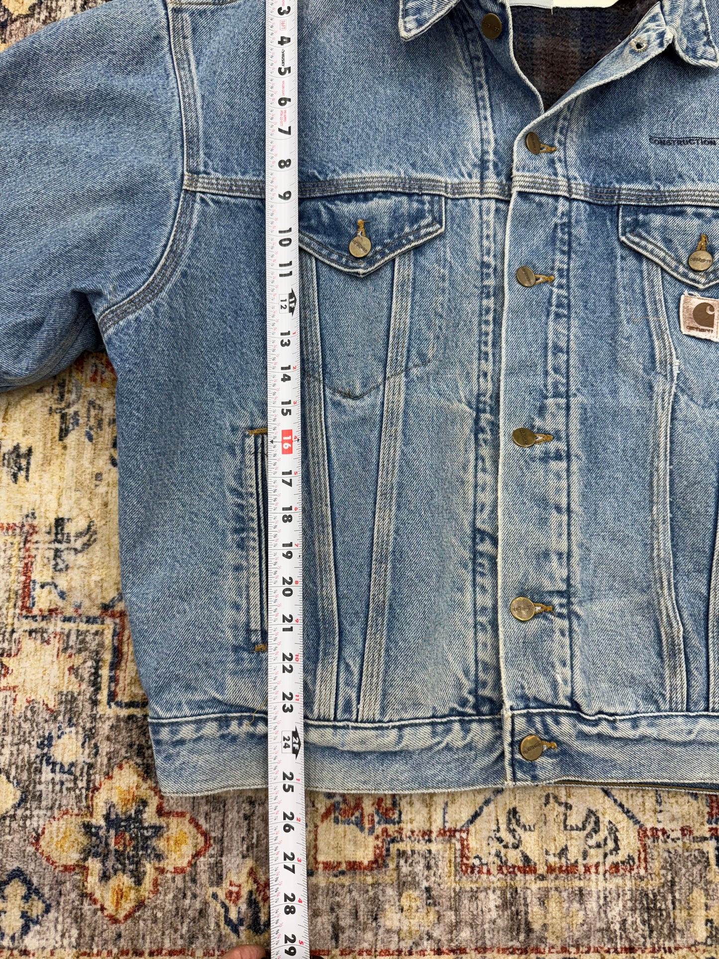 Vtg Carhartt Jacket Mens  L