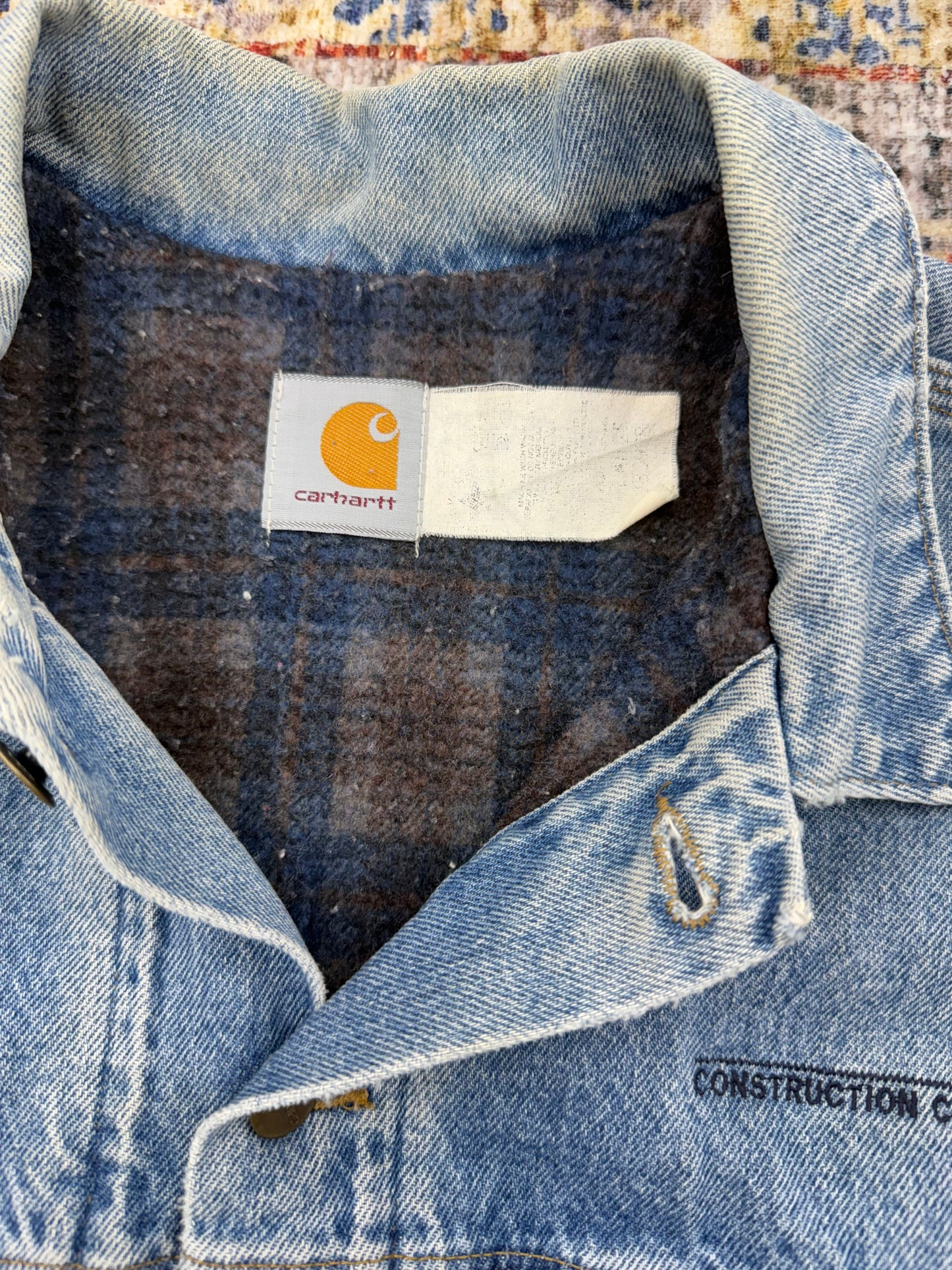 Vtg Carhartt Jacket Mens  L