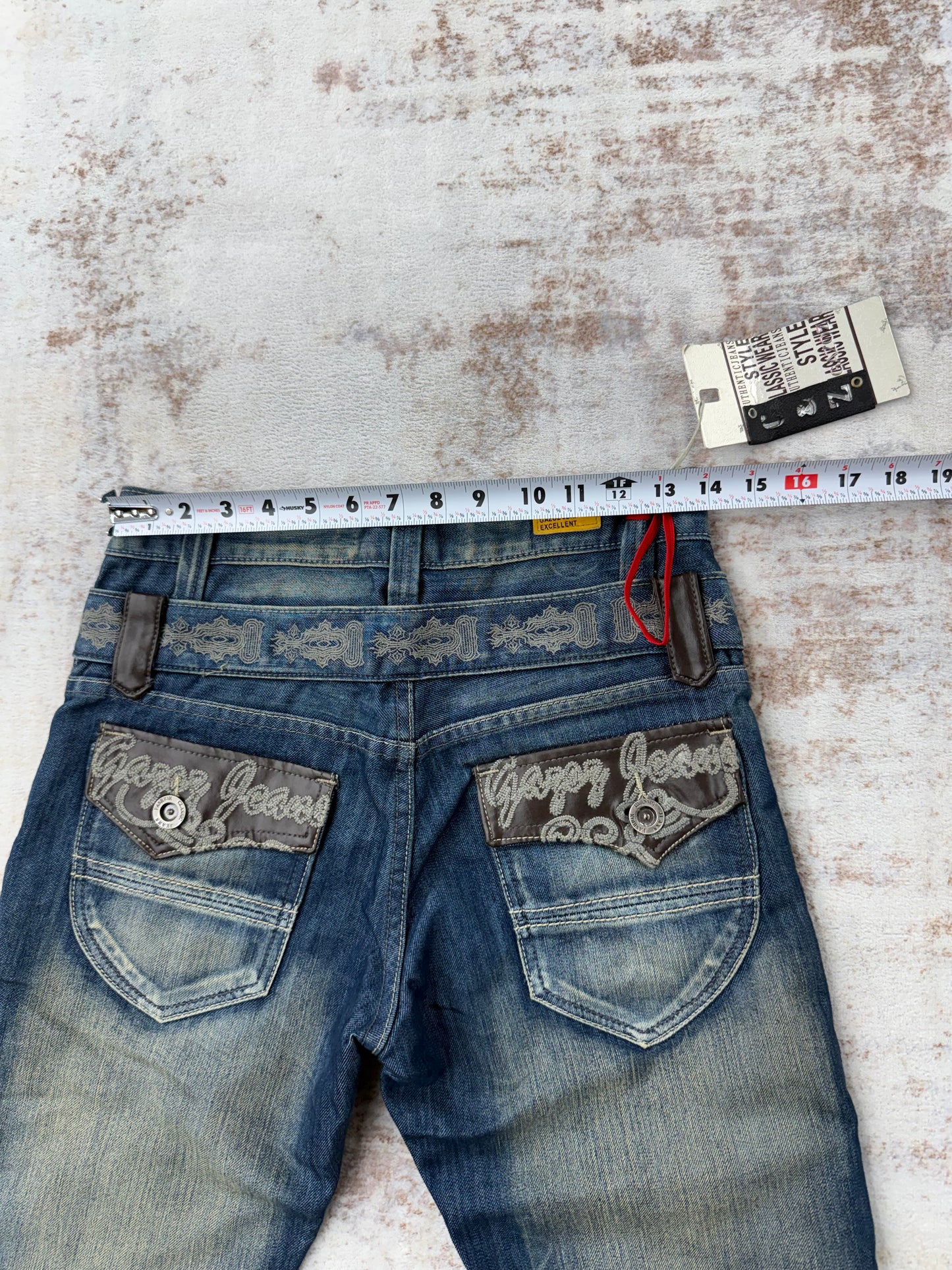 Vintage Y2K Gazol Jean’s Men size 28 ( 2000s)