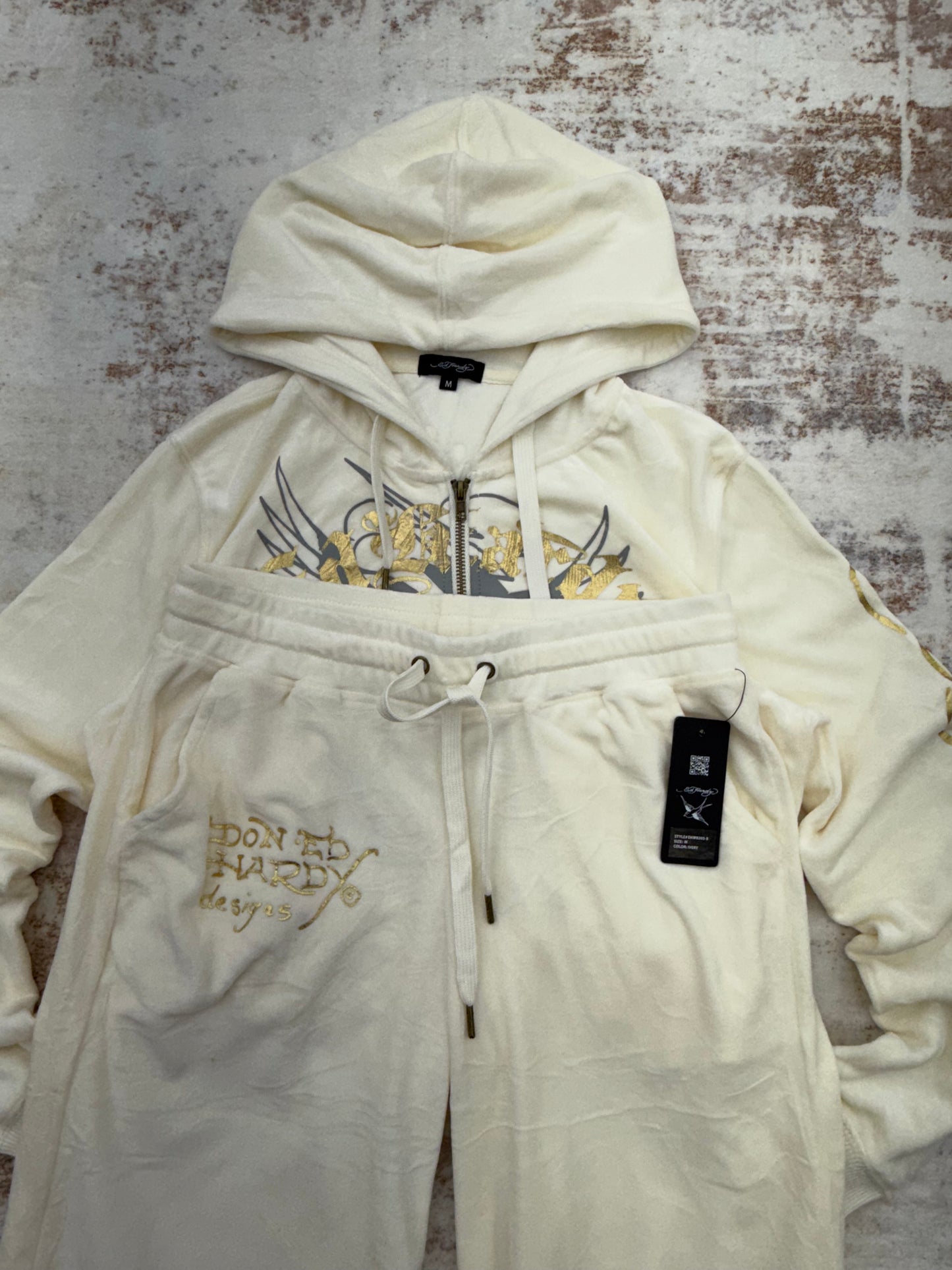 (New) ed hardy tracksuit sets ❤️ size ( M/L)