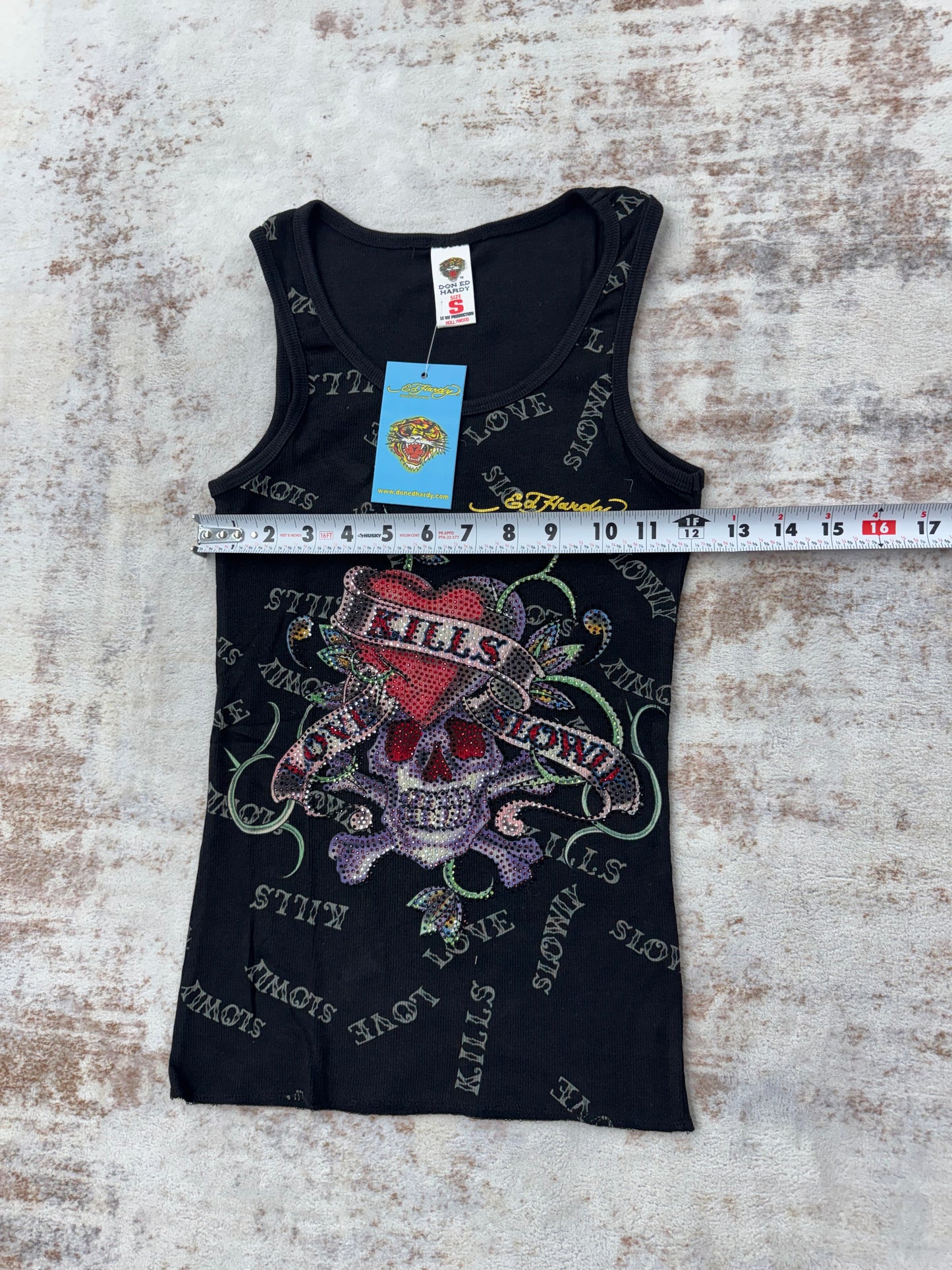 ( new) 2000sVintage Ed Hardy by Christian Audigier Tank Tops