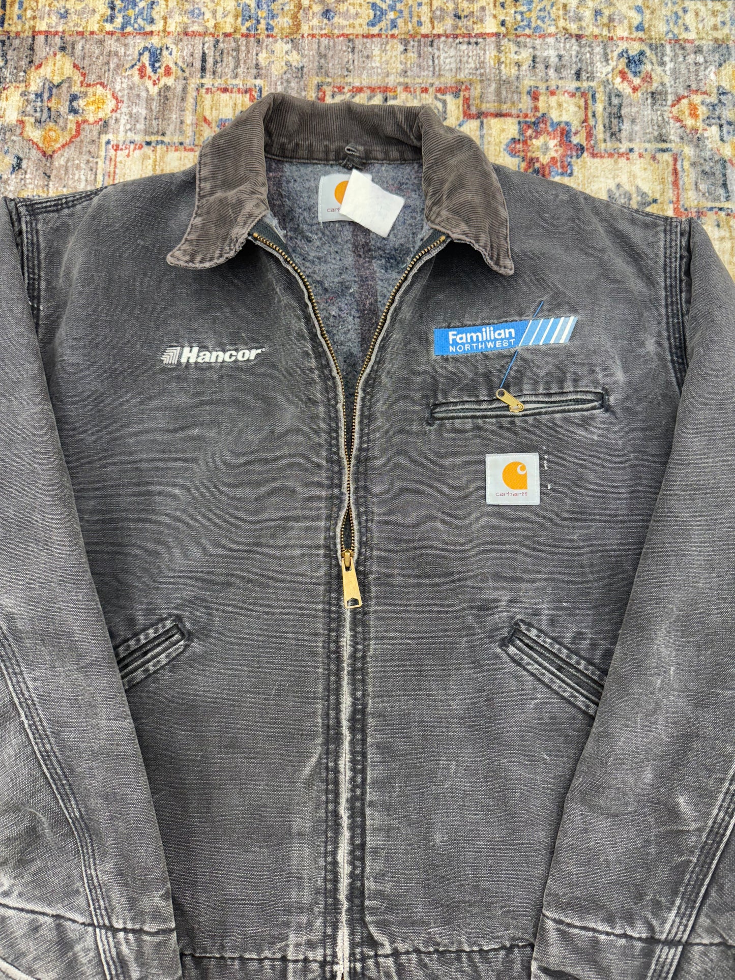 Vintage carhartt jacket detroit size M/L