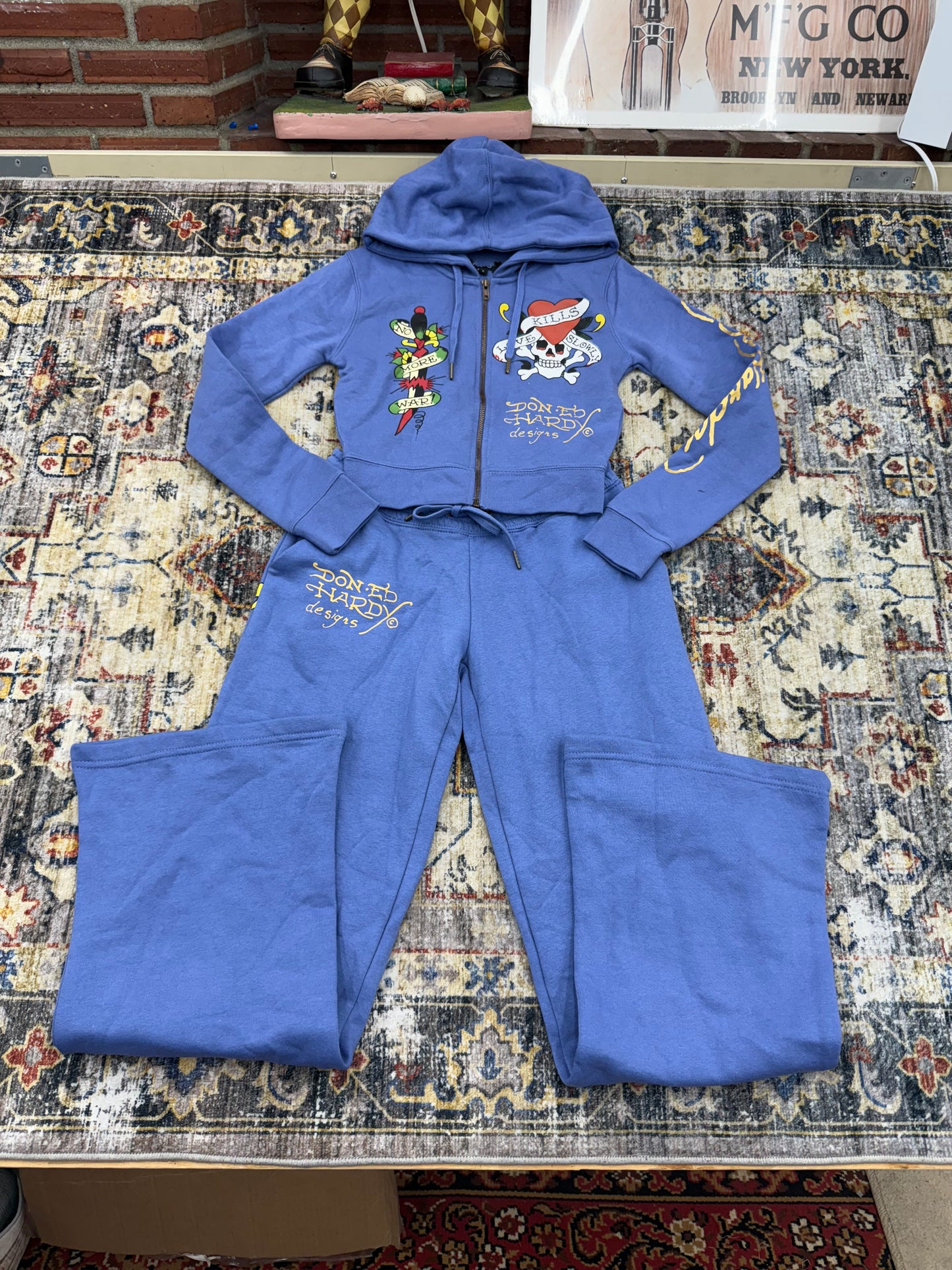 Ed hardy tracksuit sets ❤️ size (S) use