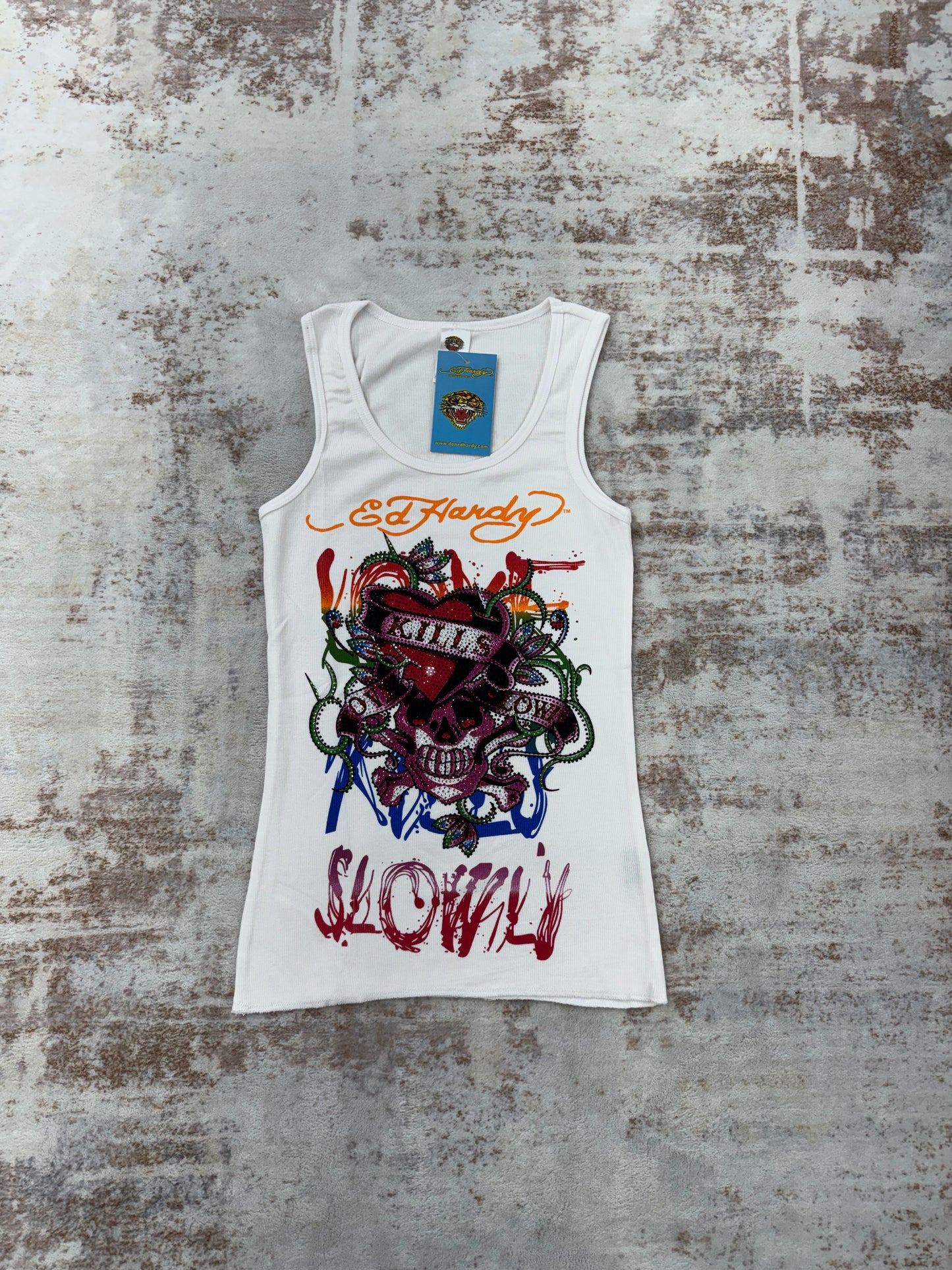 ( new) 2000sVintage Ed Hardy by Christian Audigier Tank Tops