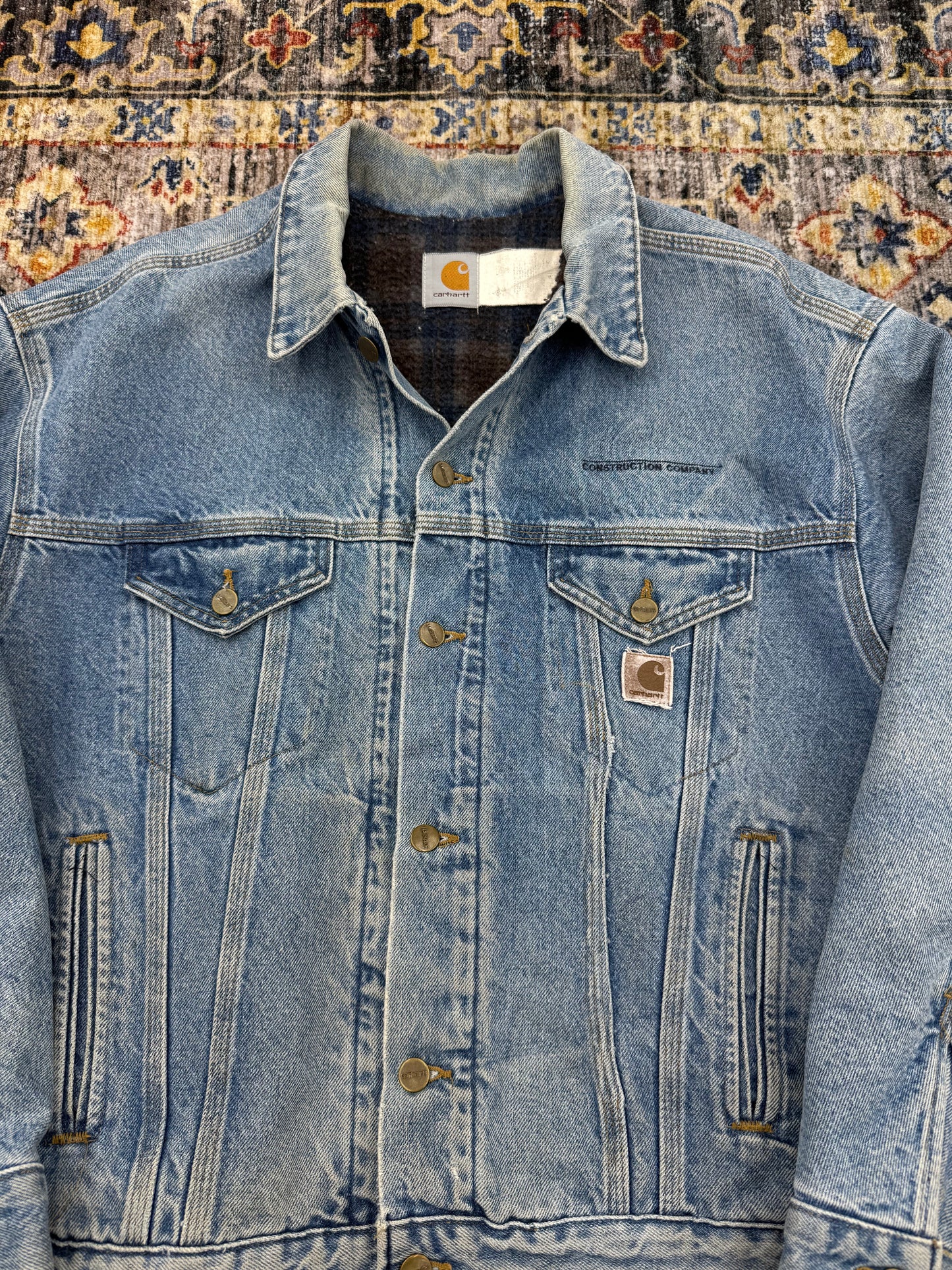 Vtg Carhartt Jacket Mens  L