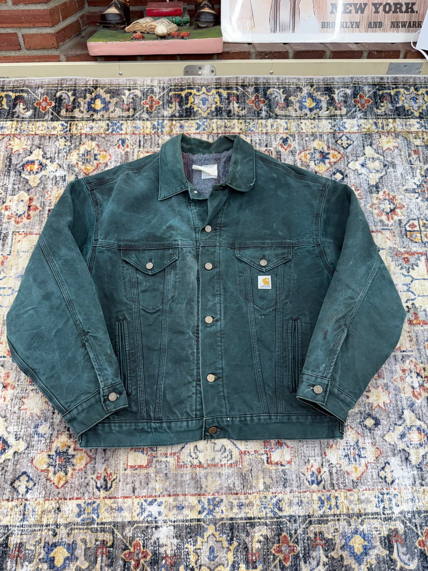 Vtg Carhartt Jacket Mens M/L