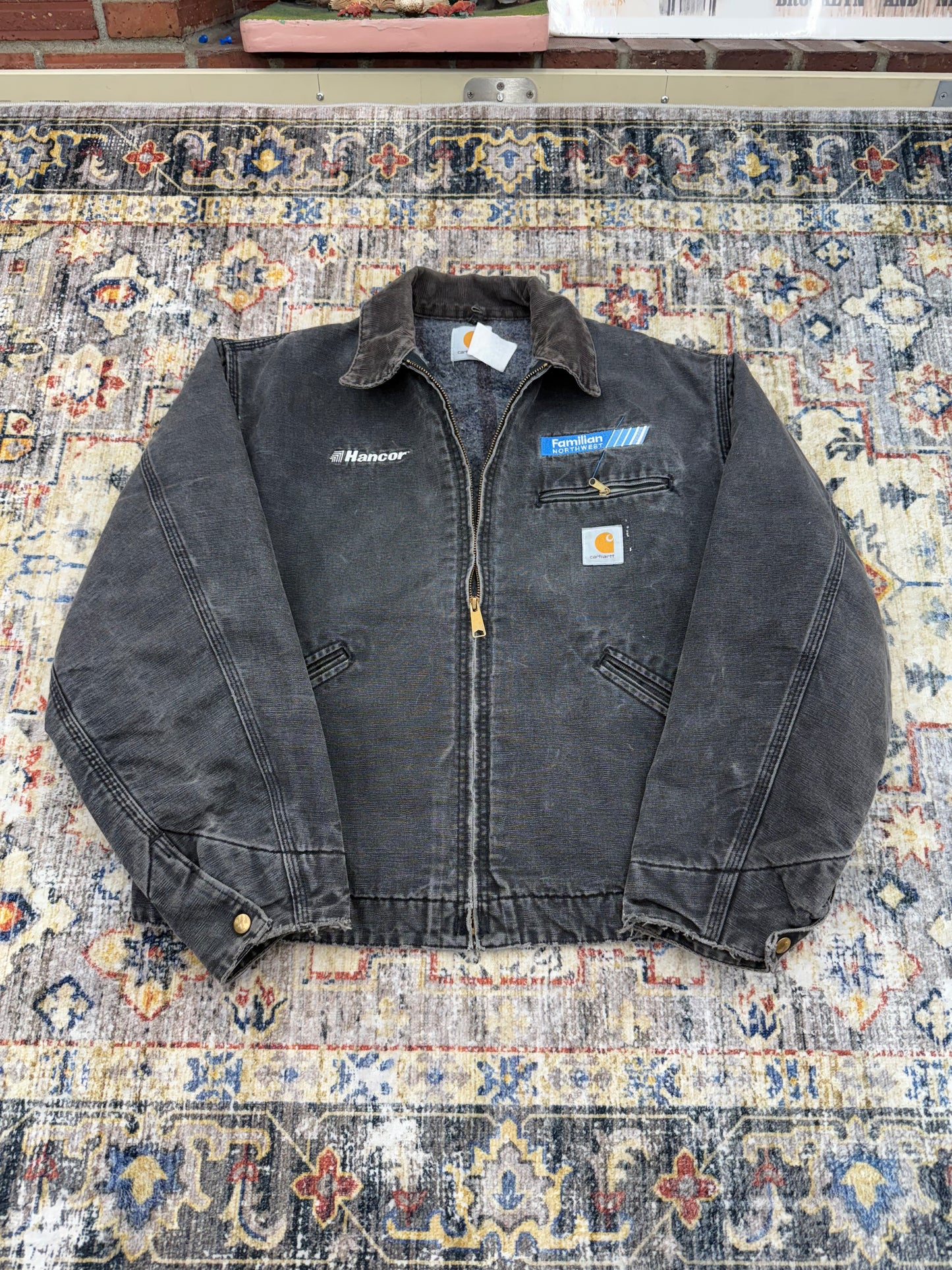 Vintage carhartt jacket detroit size M/L