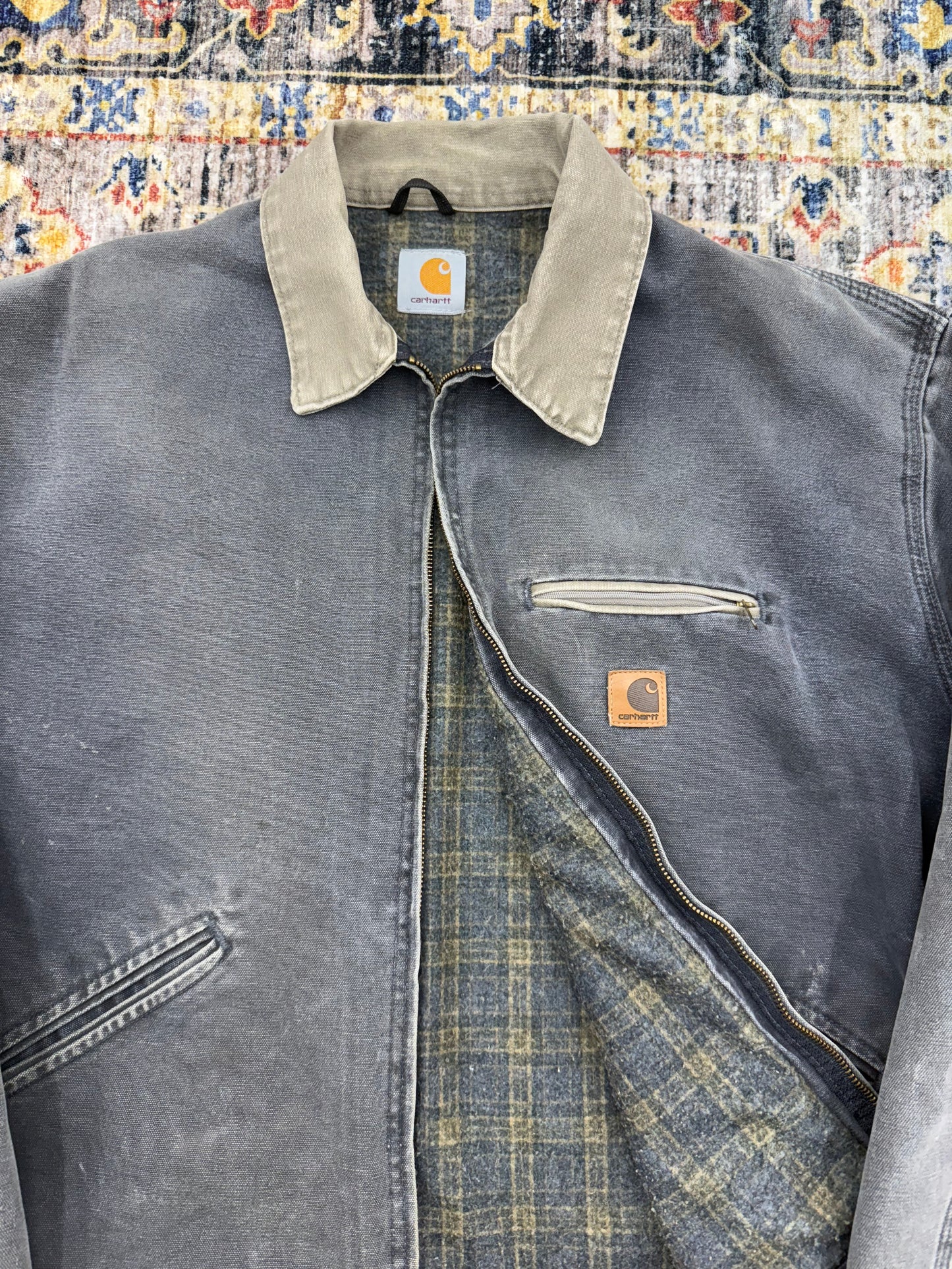 Vtg Carhartt Jacket Mens XL
