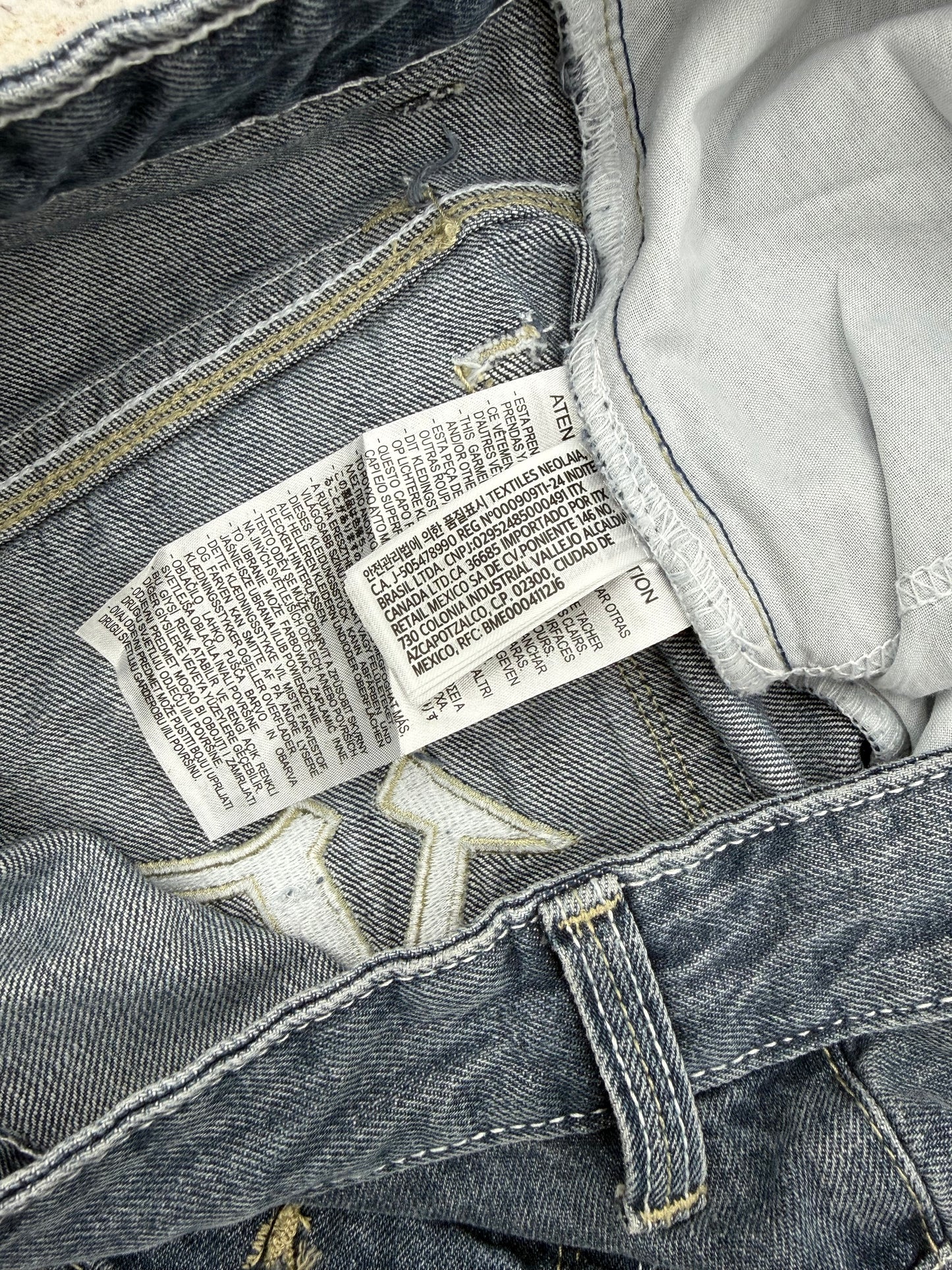 ( NEW ) von dutch × bershka supper baggy jeans size ( 29/30/31/32/34)