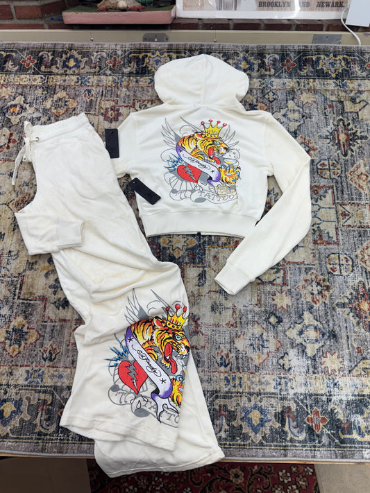 Y2k Ed Hardy  Velour Tracksuit – Limited Edition (new)