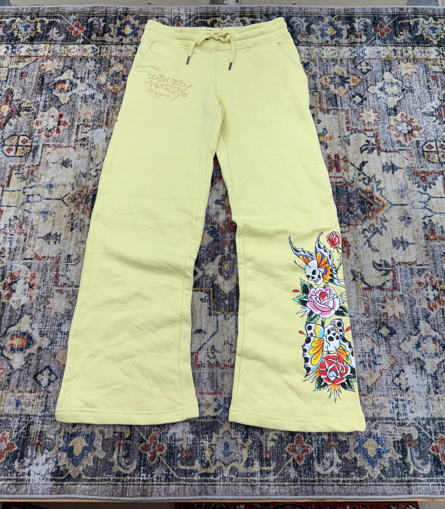 ed hardy sweatpants womens size ( XS/S/M/XL)