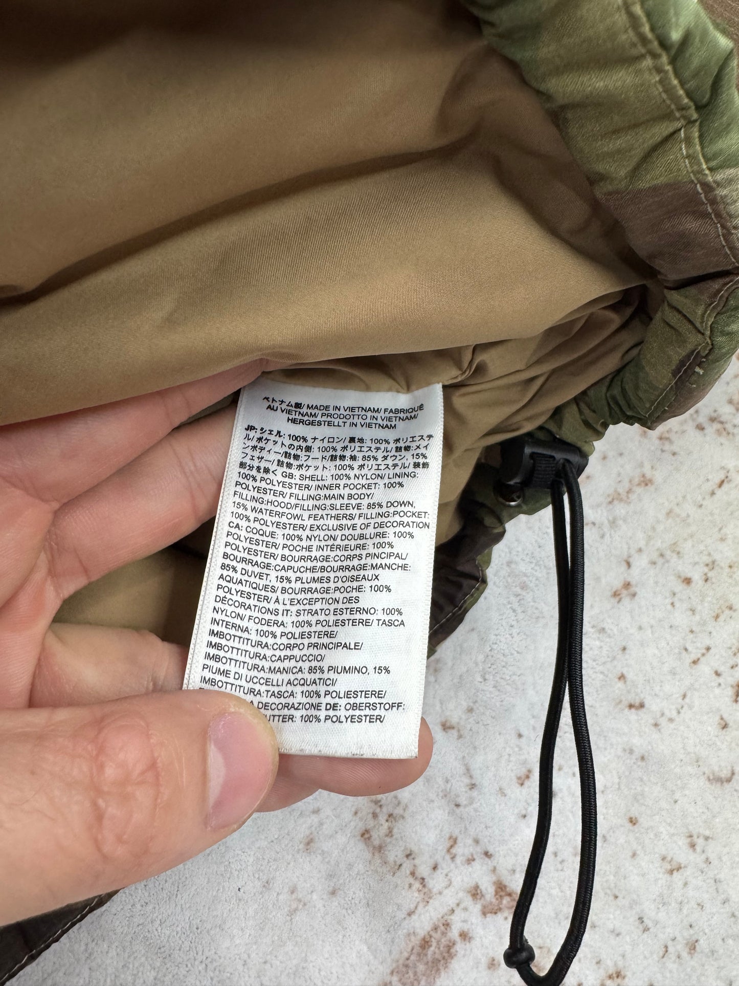 The Supreme North Face Men's Rescue Jacket & Baltoro Size M