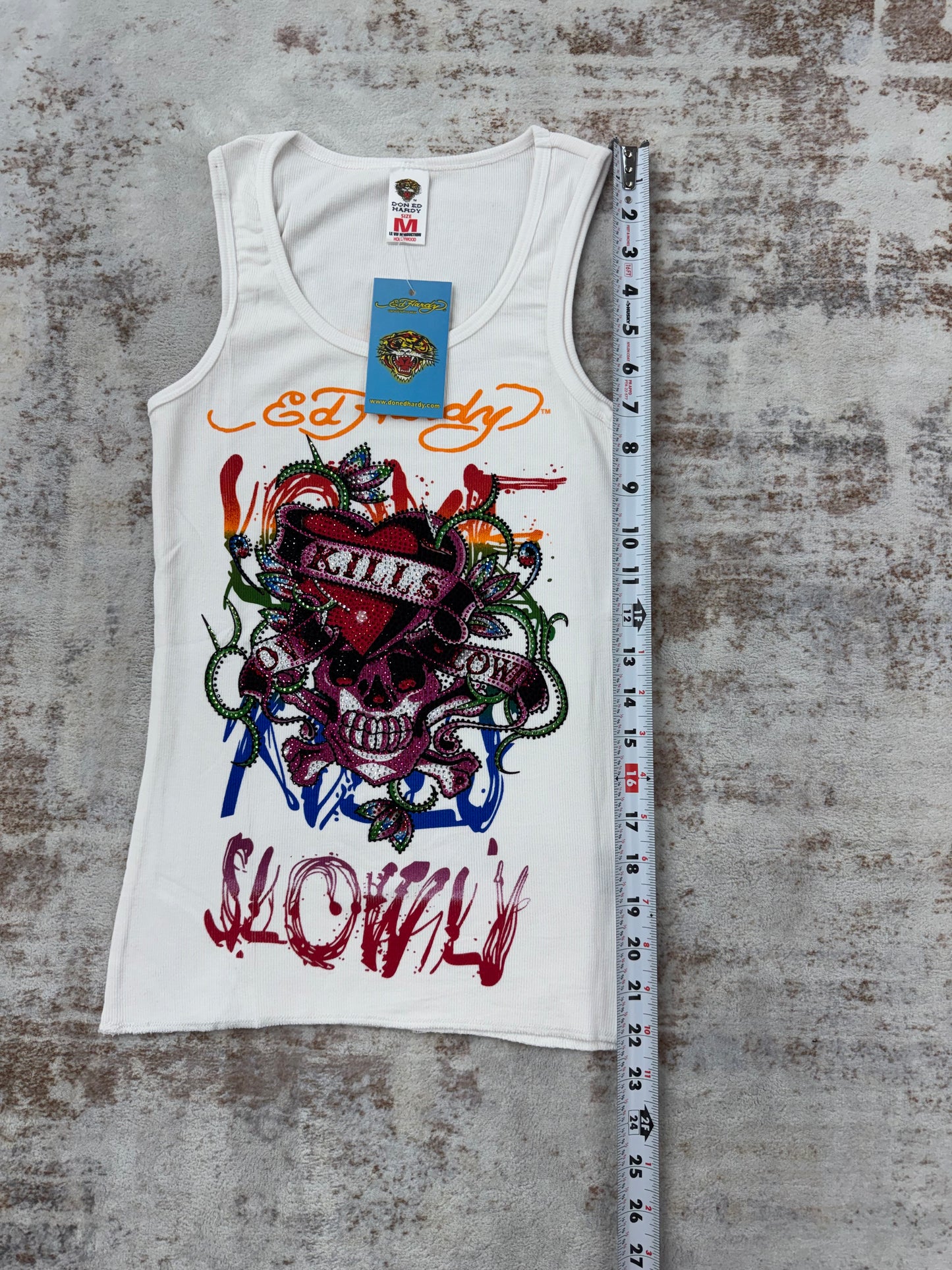 ( new) 2000sVintage Ed Hardy by Christian Audigier Tank Tops