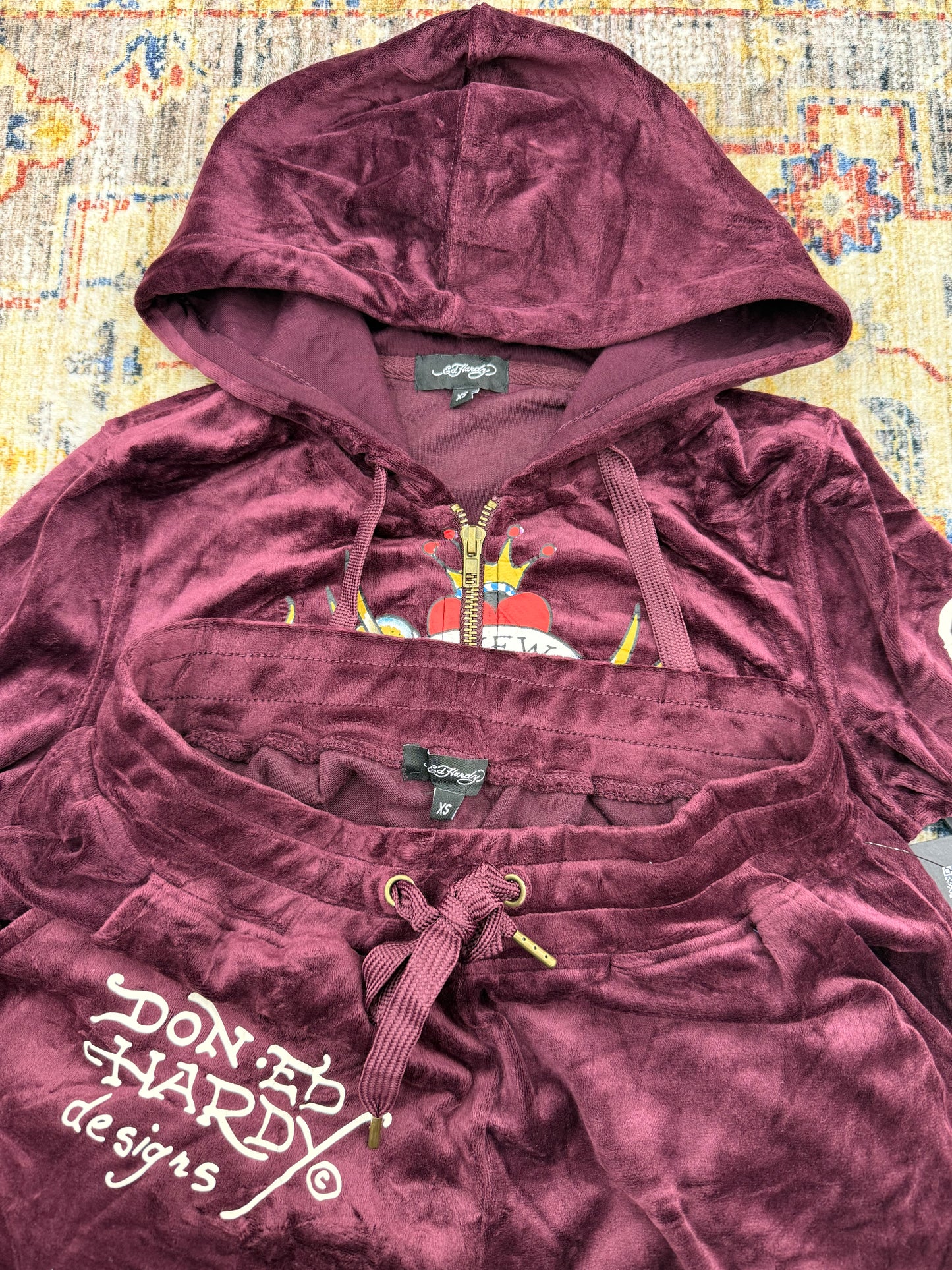 (New) ed hardy tracksuit sets ❤️ size ( XS/S/M/L/XL)