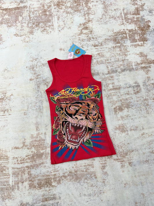 2000s Vintage Ed Hardy by Christian Audigier Tank Tops