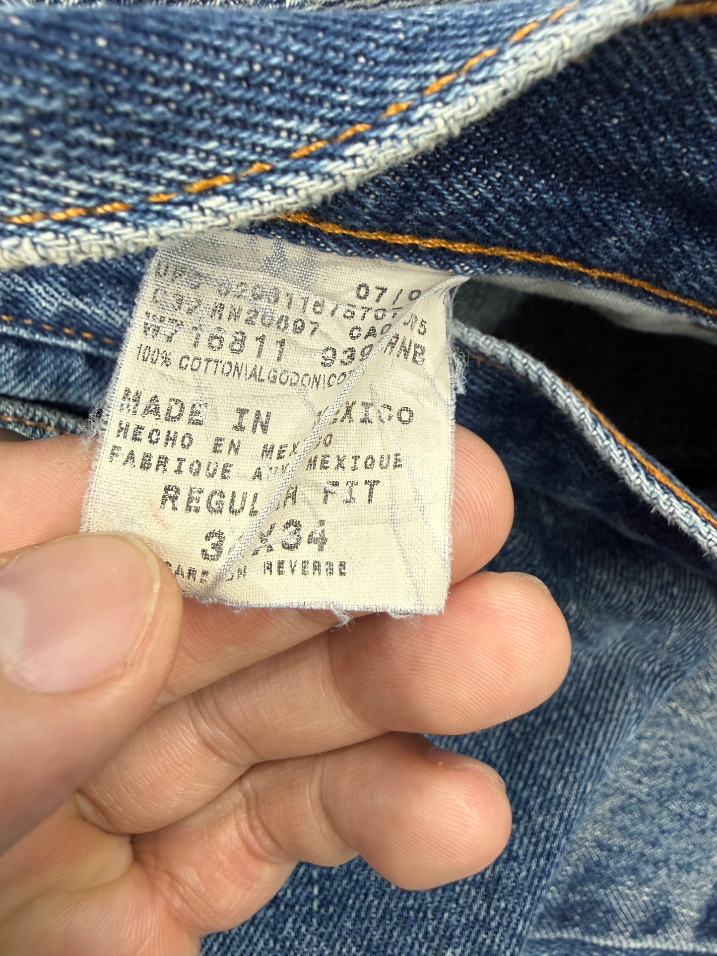 Men dickies jeans size 32x34