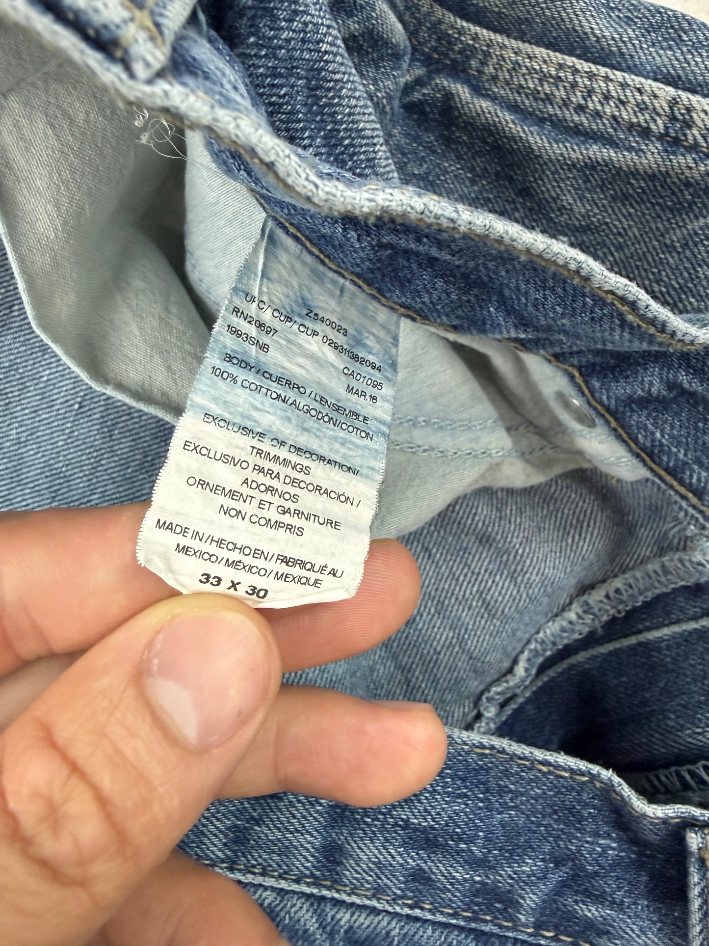 vintage dickies pants mens size 33 ( 023)