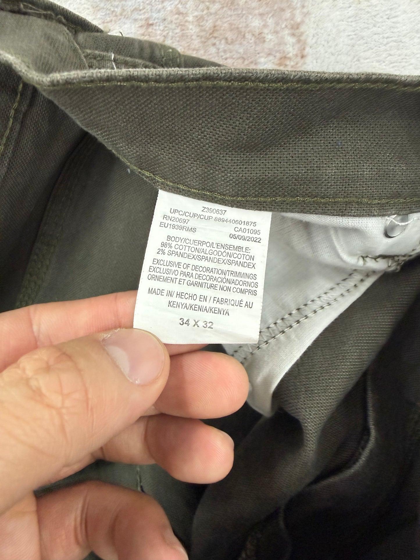 Men vintage dickies jeans size 34x32