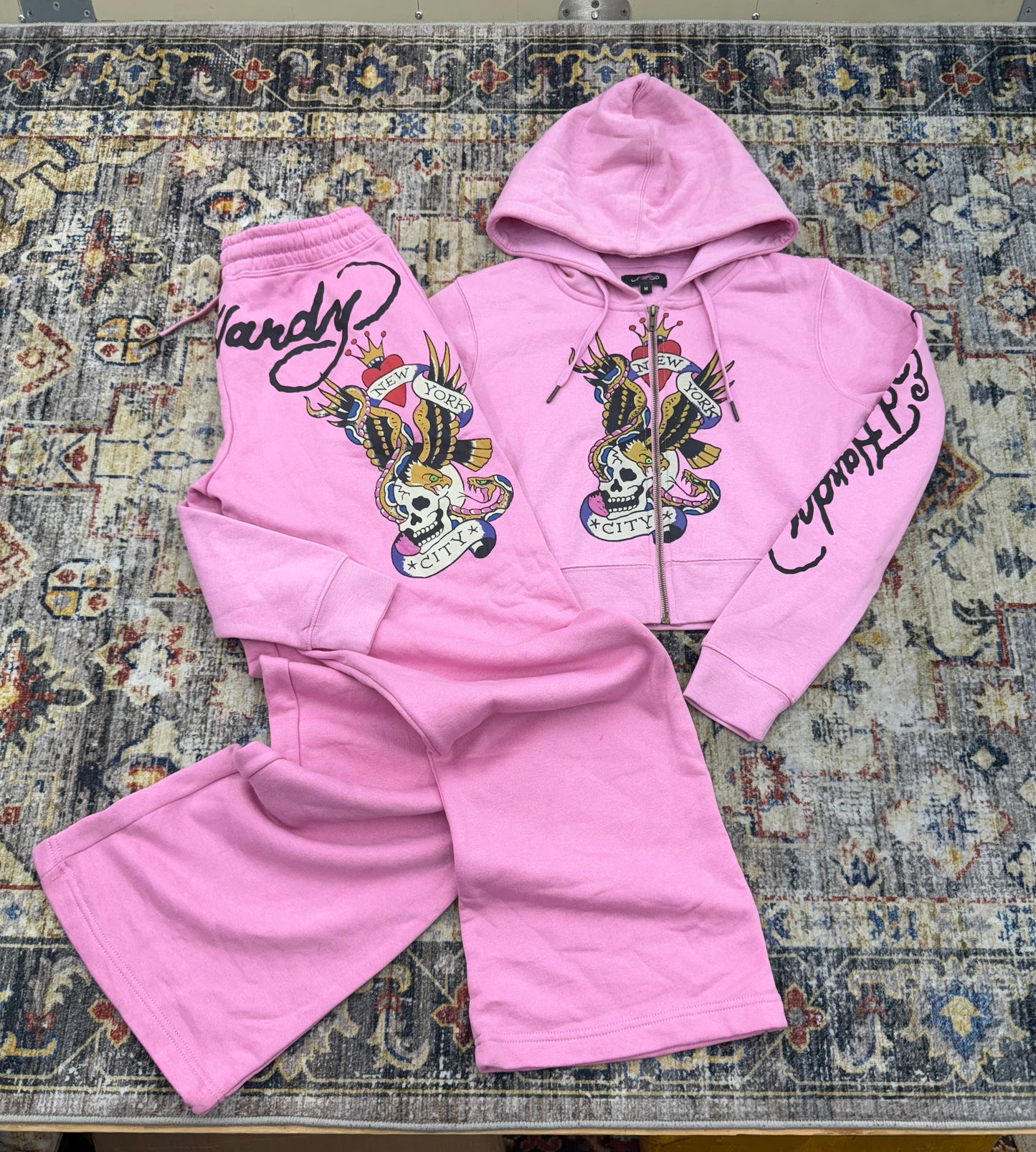 Ed hardy tracksuit sets ❤️ size ( S/M)