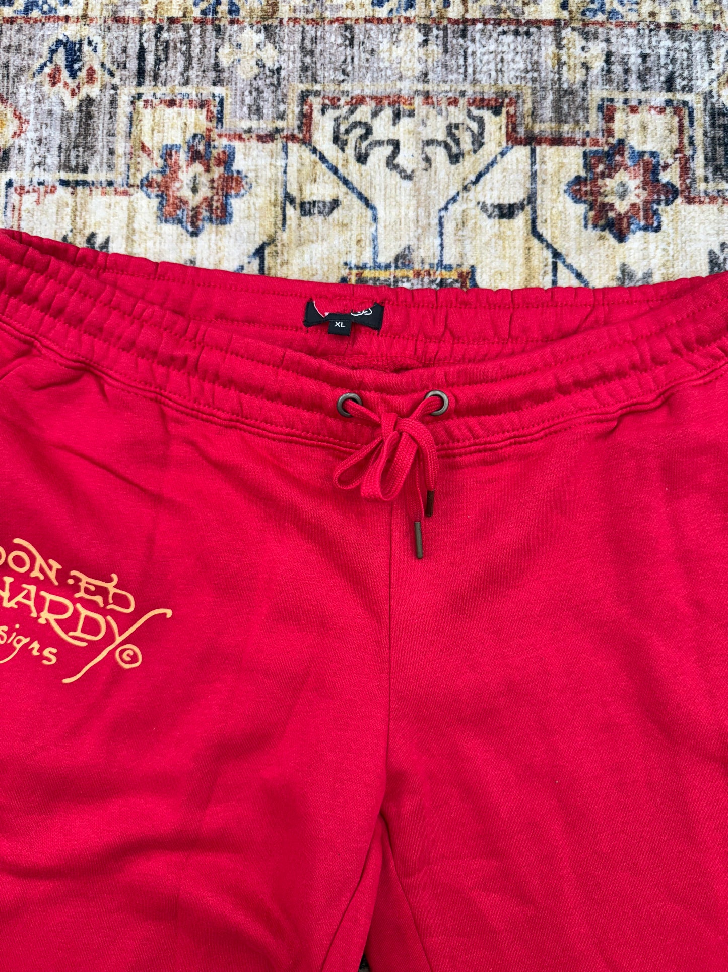 Y2k ED hardy sweatpants womens size ( XL) use