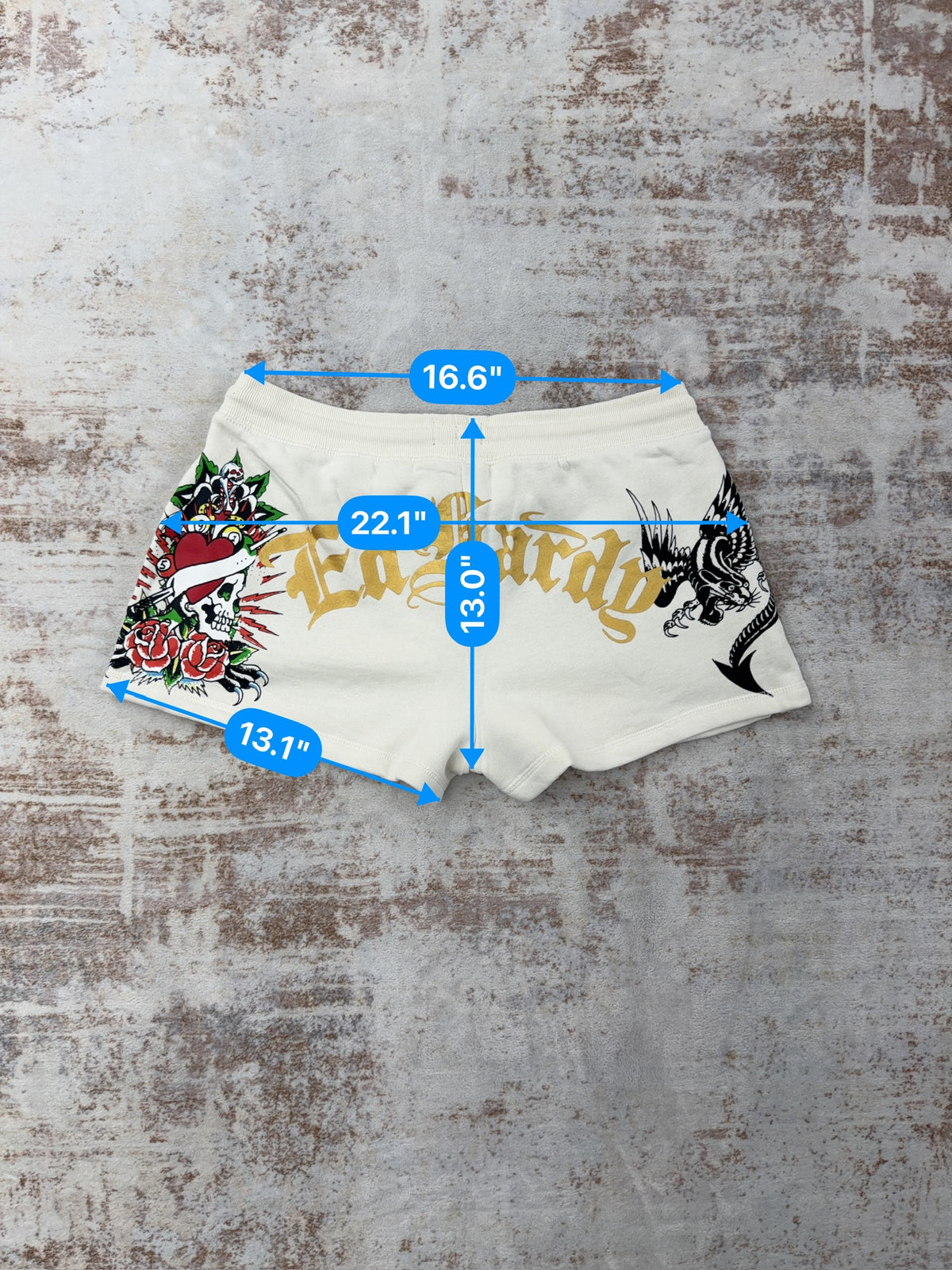 Ed Hardy Y2k shorts • Y2K Style • Size XL