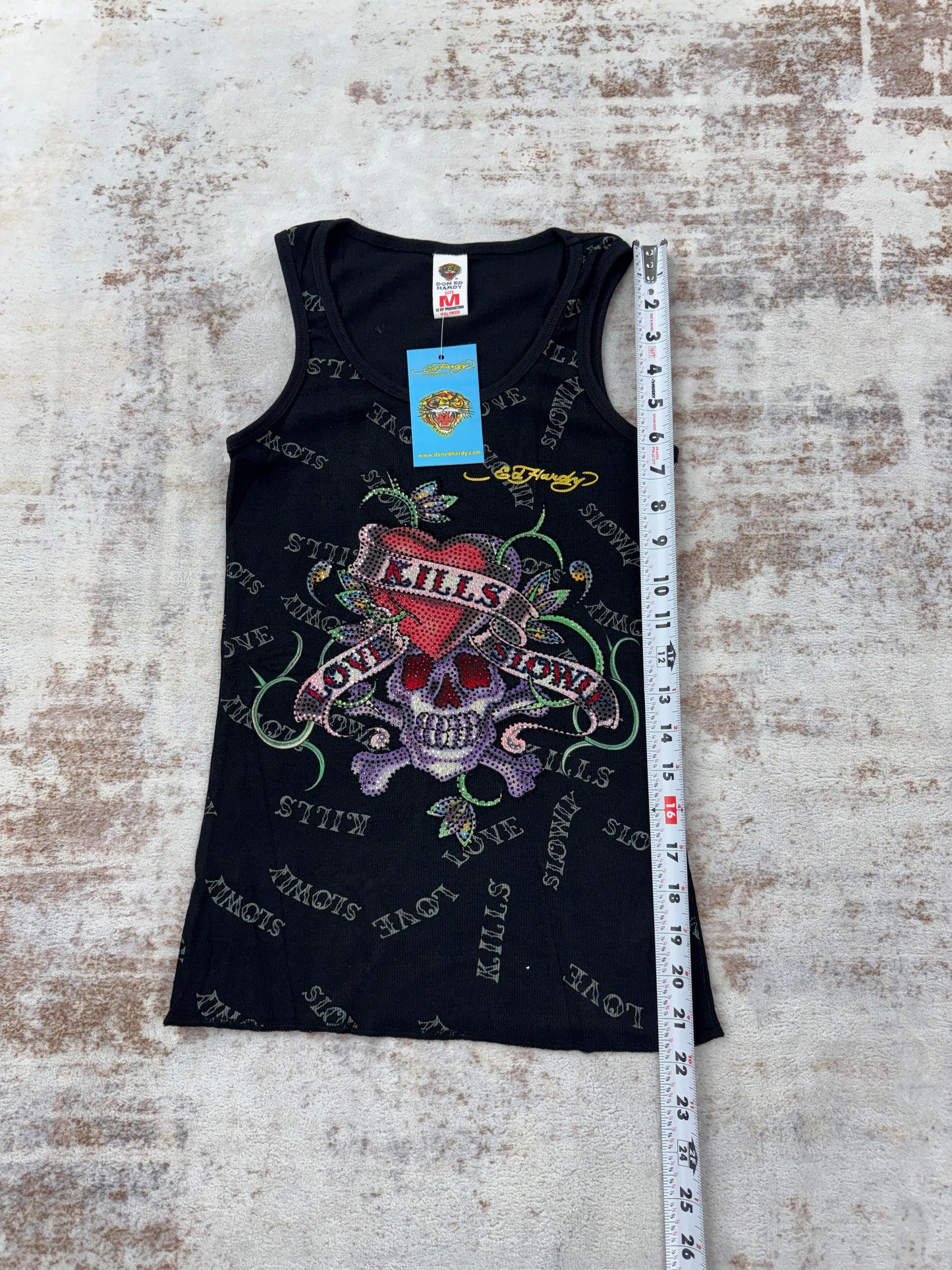 ( new) 2000sVintage Ed Hardy by Christian Audigier Tank Tops