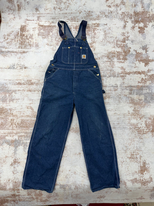 Vintage Carhartt Overalls Size Approx W34 fit
