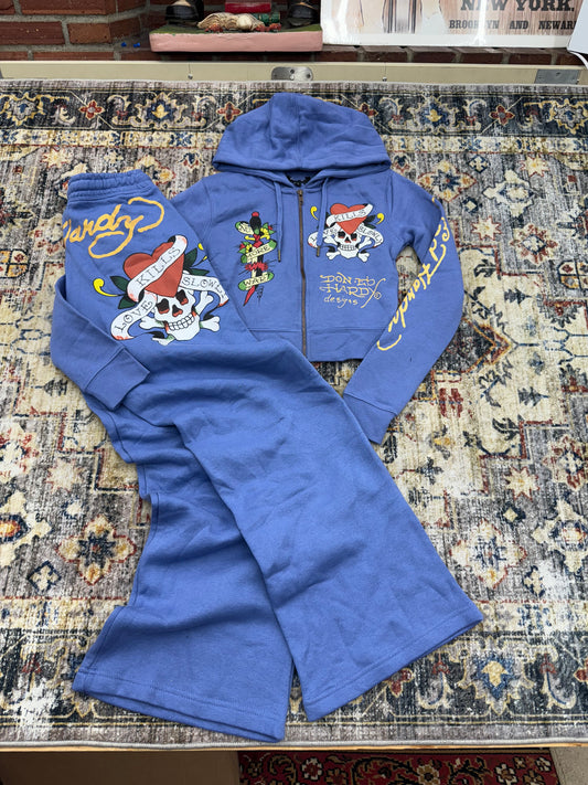 Ed hardy tracksuit sets ❤️ size (S) use