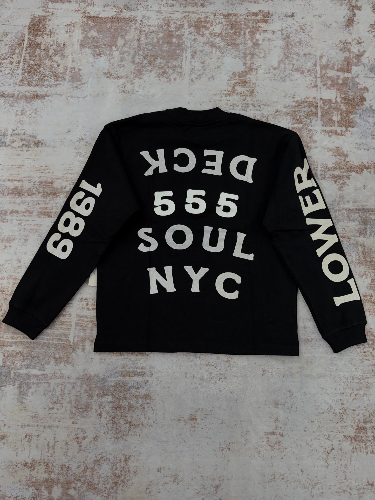 555 Soul NYC Y2K black long sleeve size S/M/L