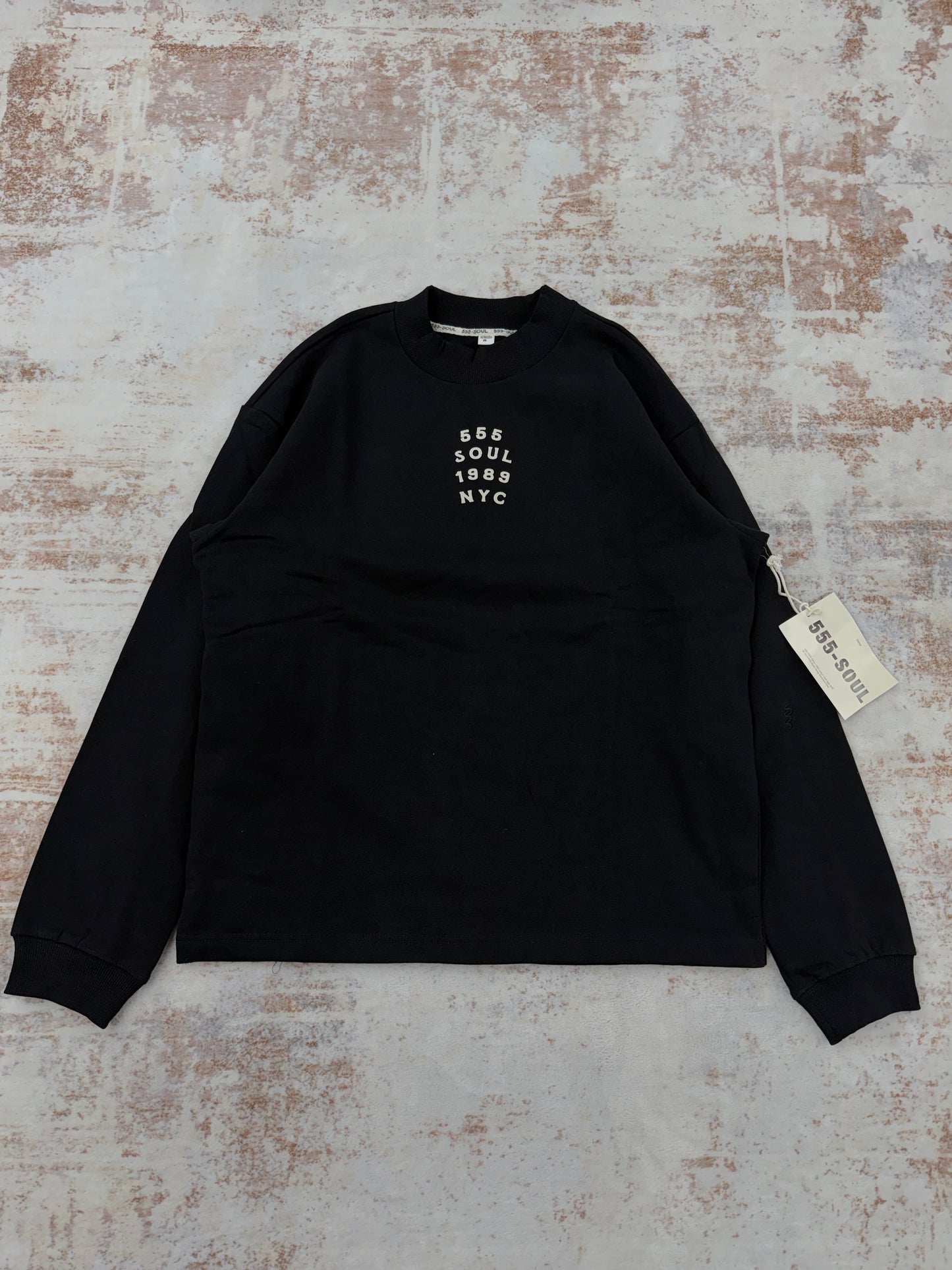 555 Soul NYC Y2K black long sleeve size S/M/L