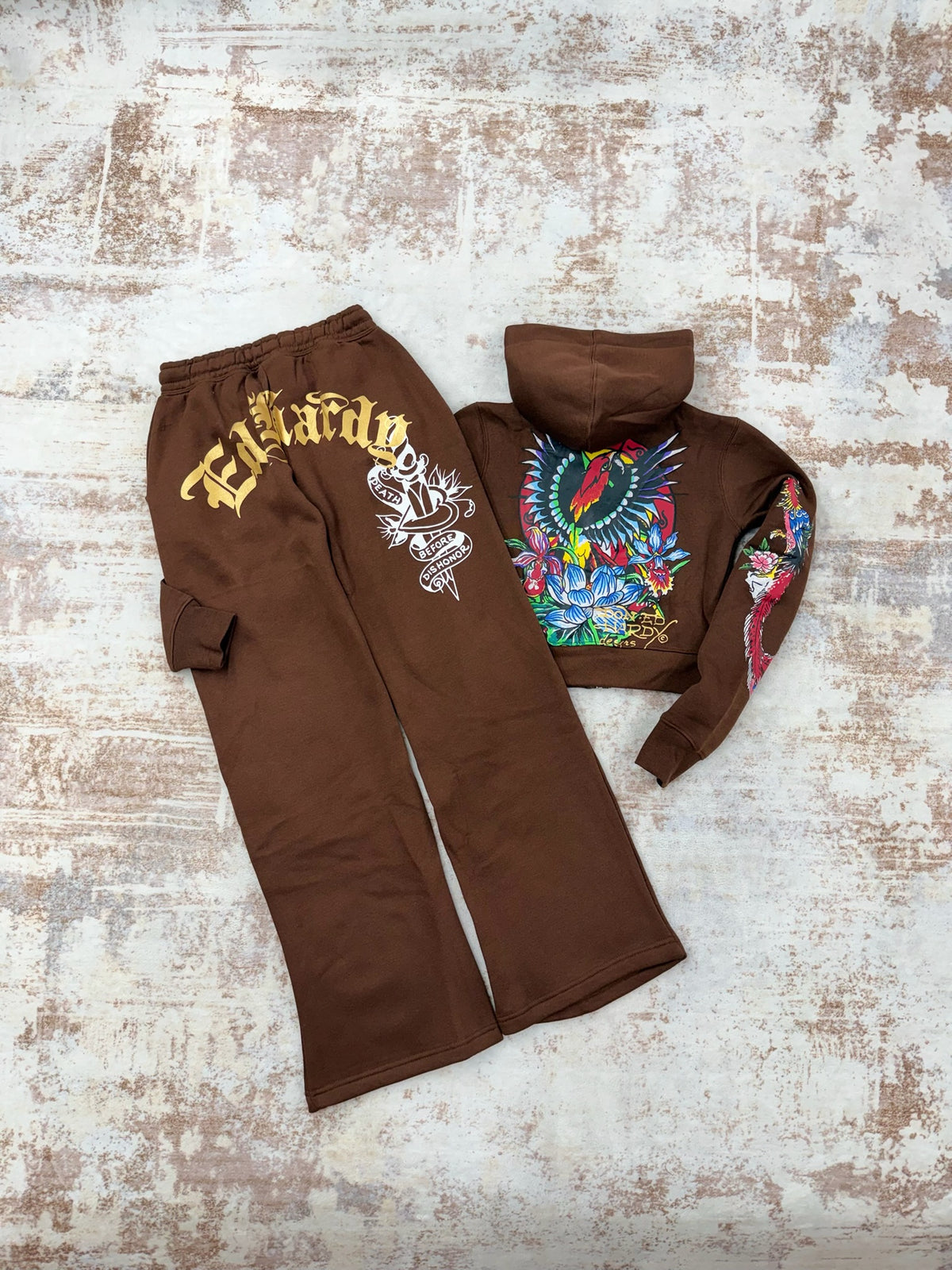 Ed Hardy Tracksuit Set • Y2K Style • Size XS/S/L ( like new)