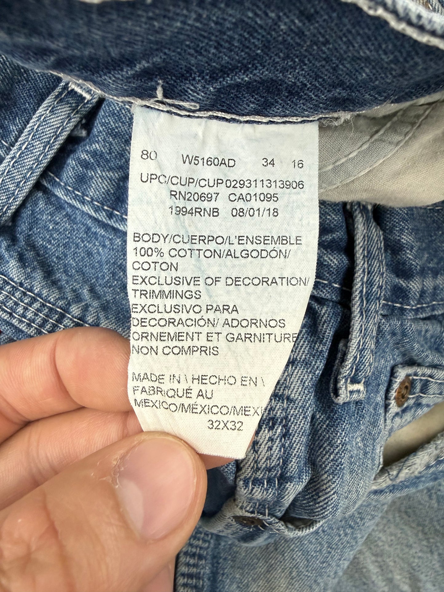 Men vintage dickies jeans size 32x32