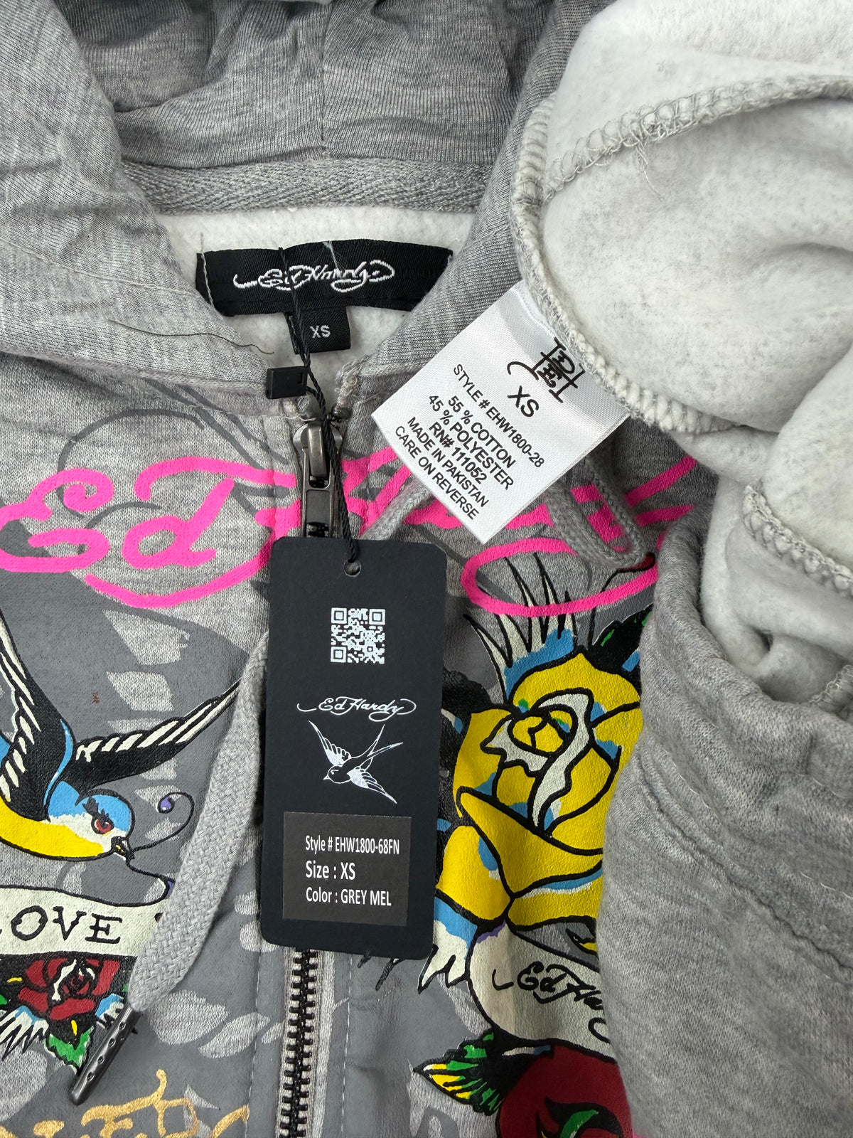 Ed Hardy Tracksuit Set • Y2K Style • Size XS/S/M/L ( like new)