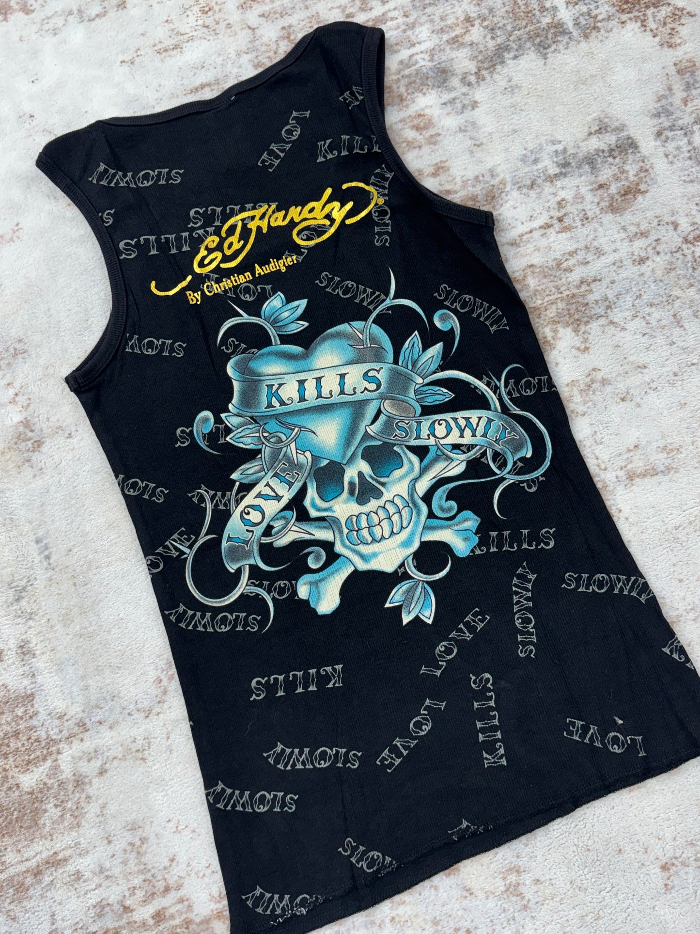 ( new) 2000sVintage Ed Hardy by Christian Audigier Tank Tops